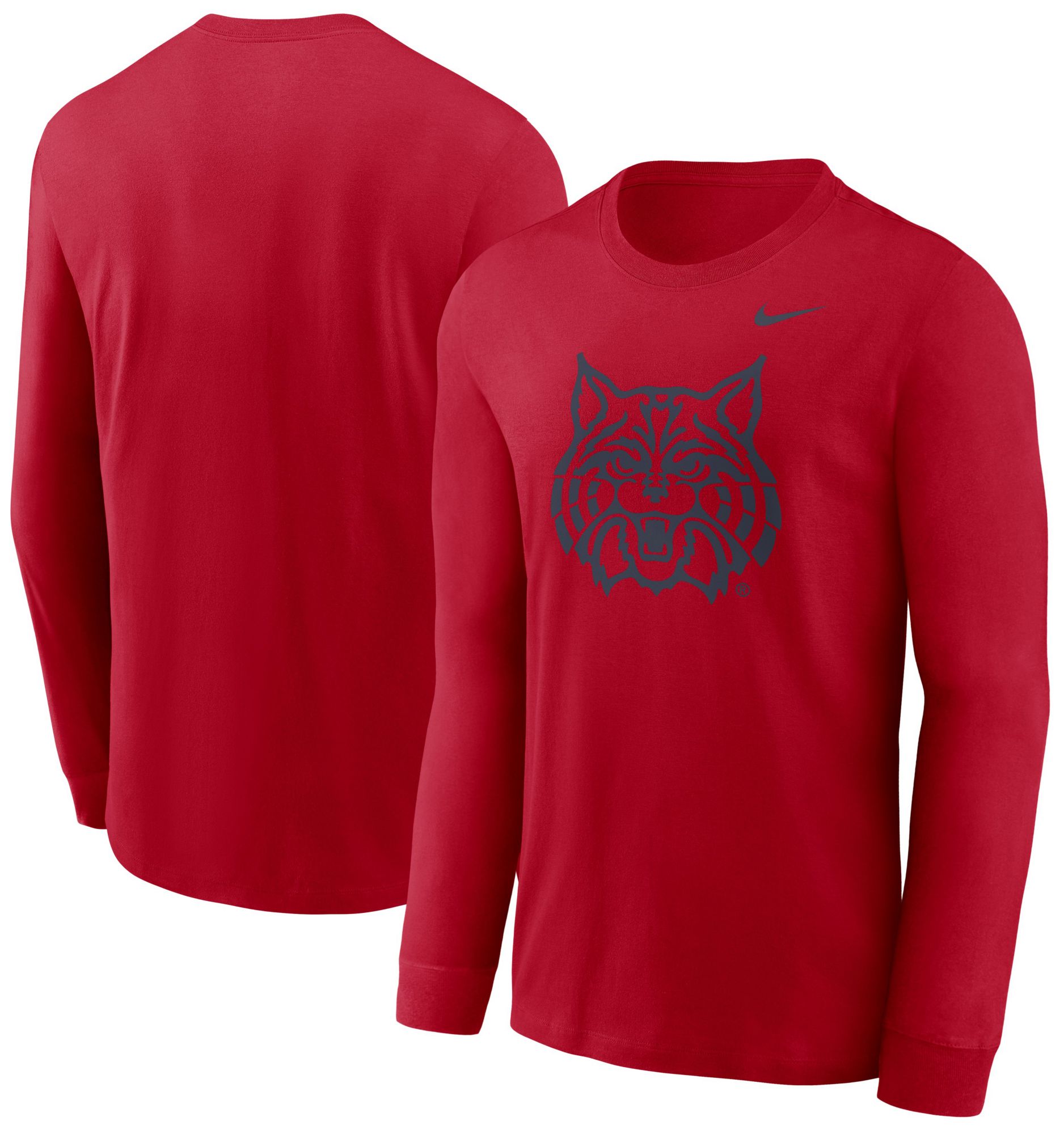 Nike Men's Arizona Wildcats University Red Alternate Logo Long Sleeve T-Shirt product image