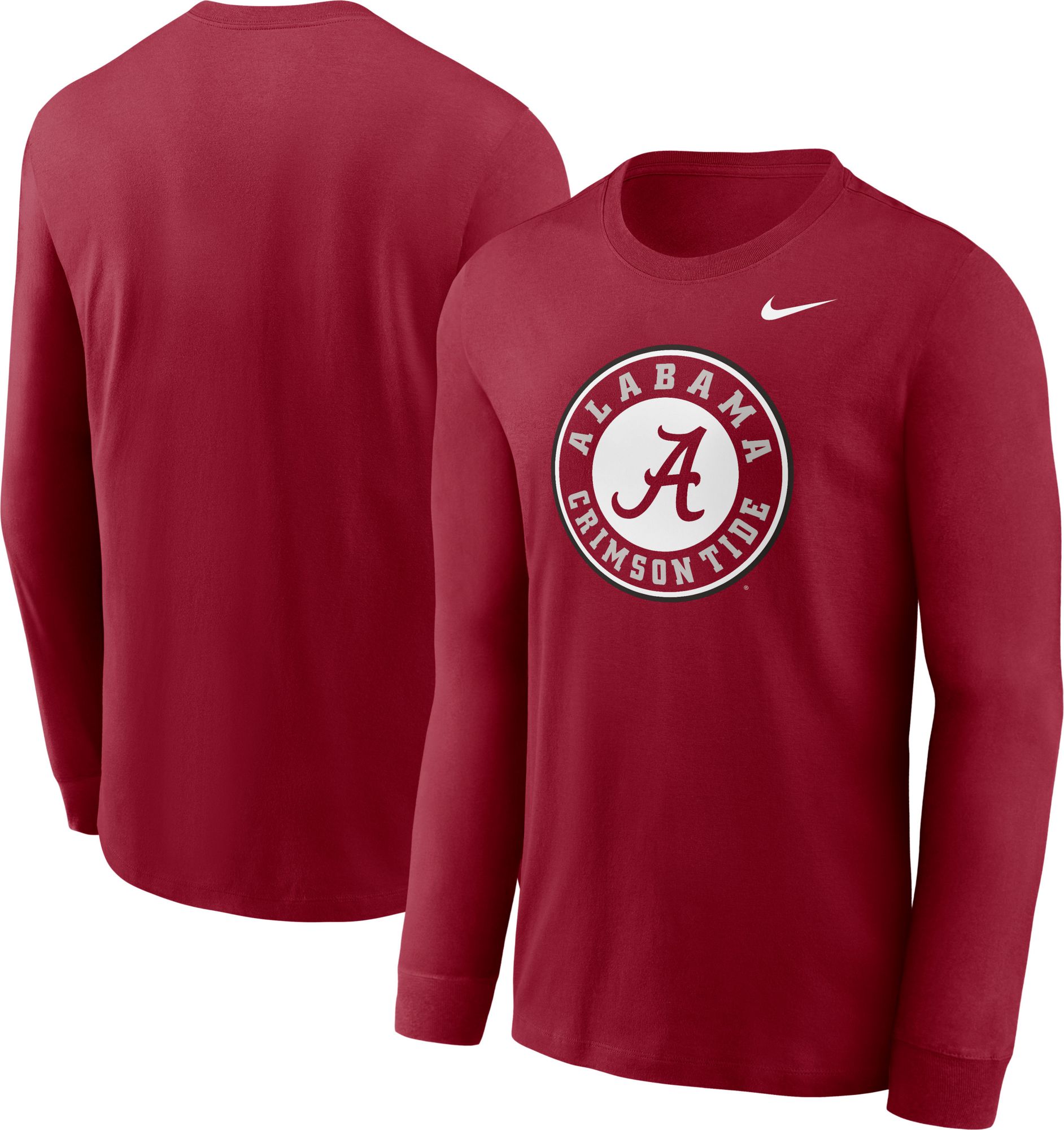 Nike Men's Alabama Crimson Tide Team Crimson Alternate Long Sleeve T-Shirt product image