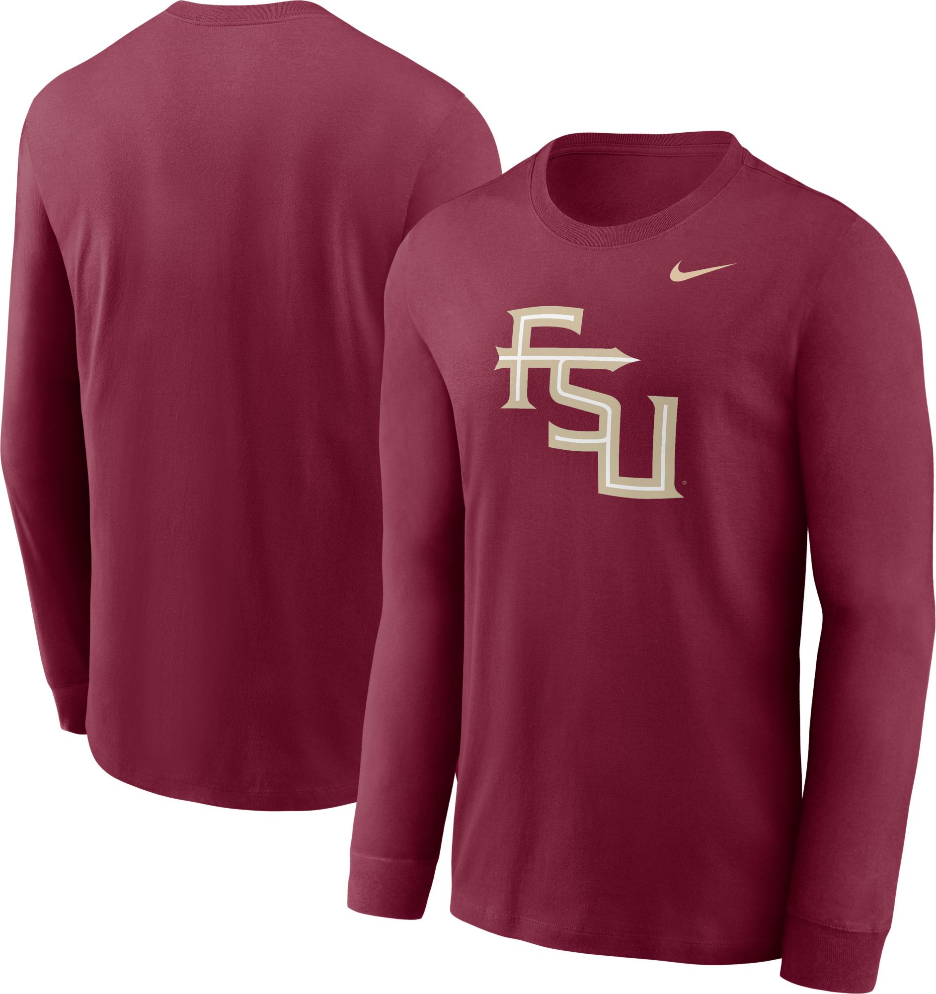 Nike Men's Florida State Seminoles Team Maroon Logo T-Shirt product image