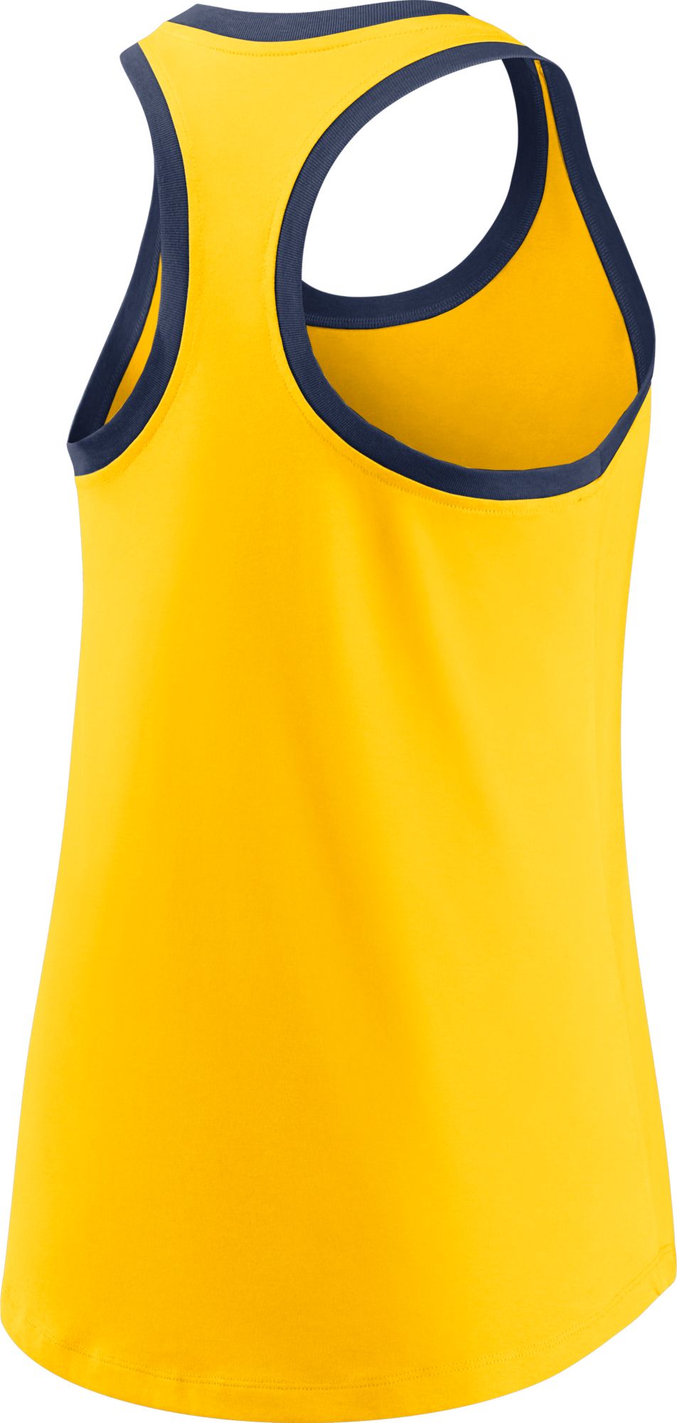 Nike Women's Milwaukee Brewers Yellow Racerback Tank Top product image