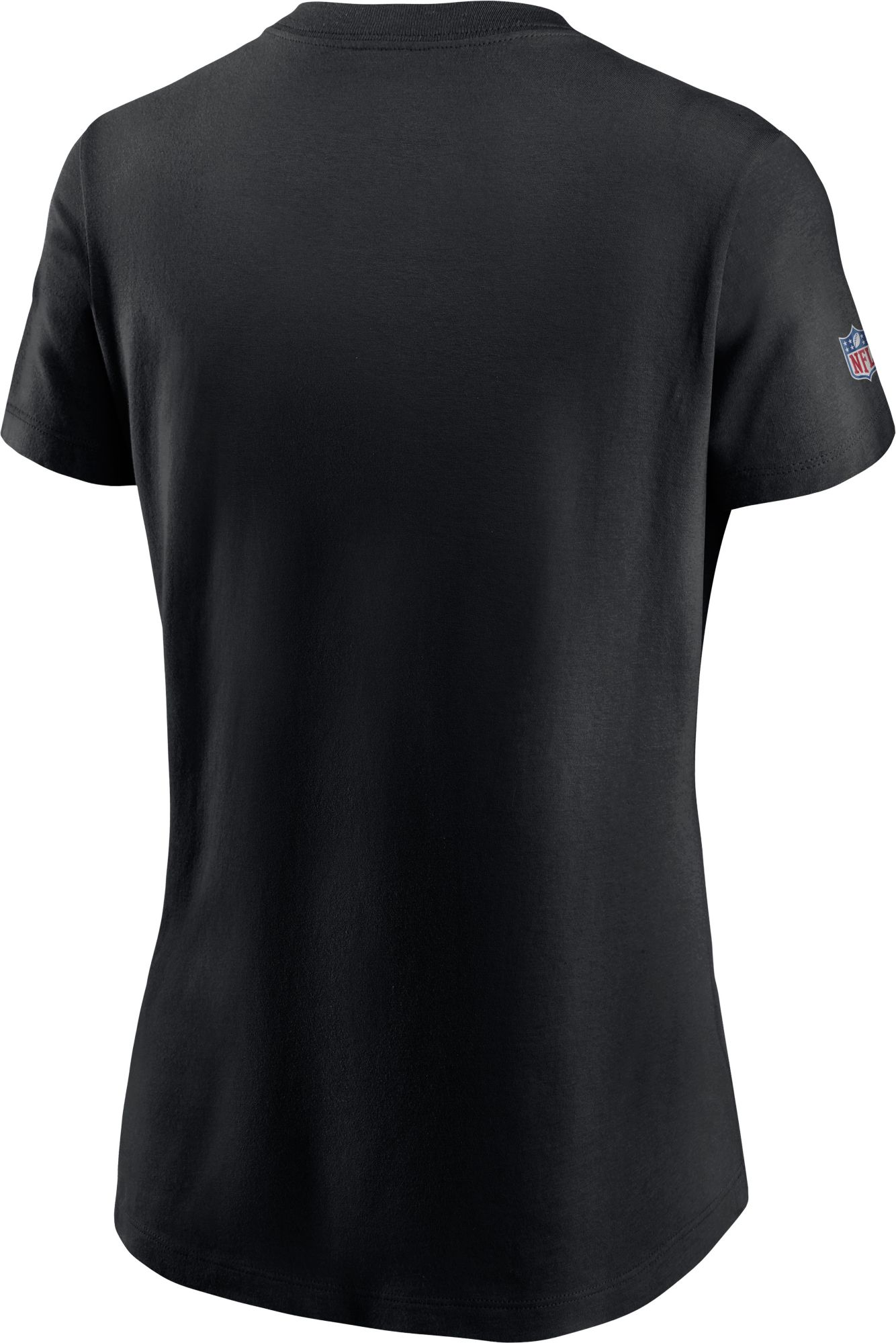 Nike Women's Pittsburgh Steelers Black Crucial Catch Logo T-Shirt product image