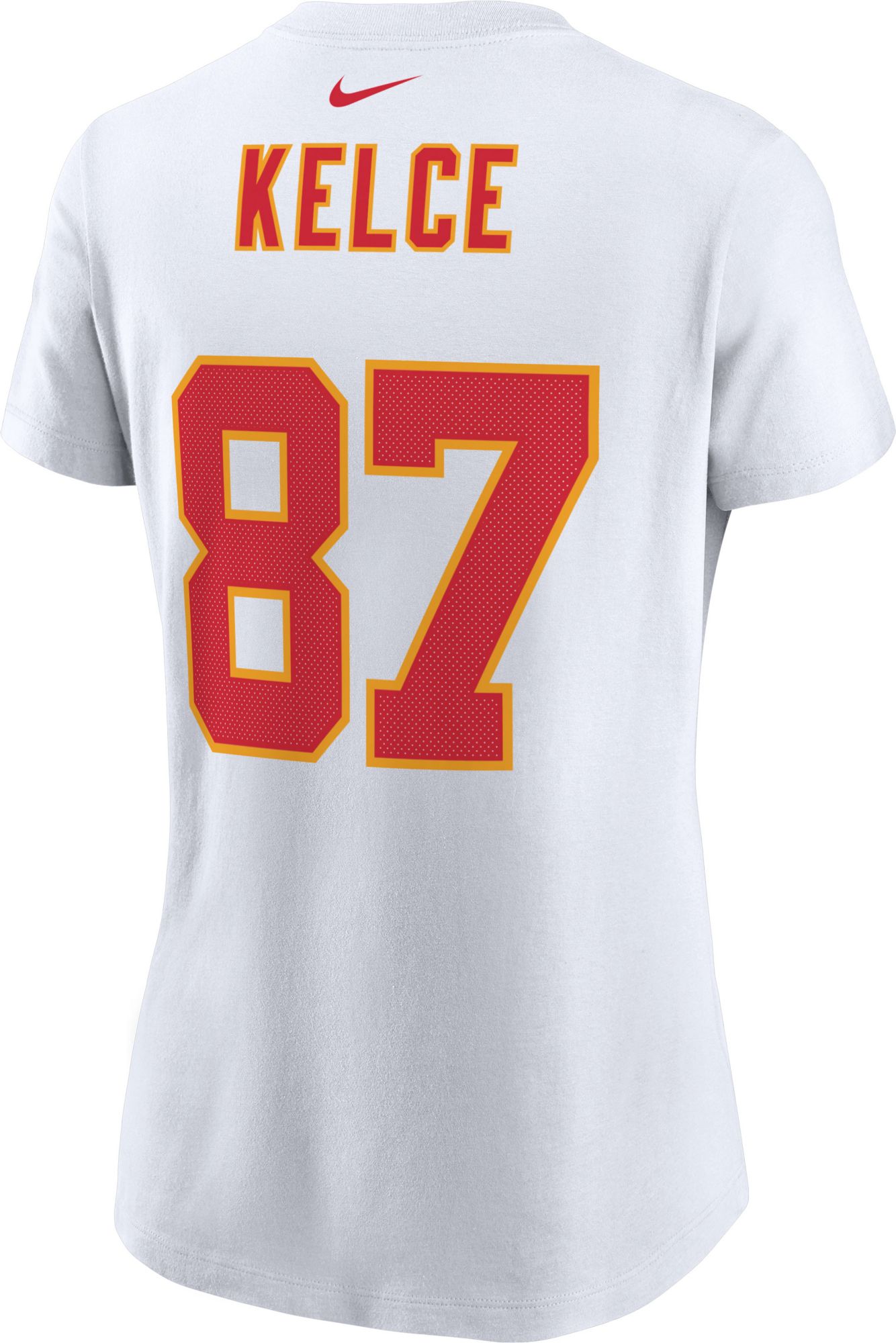 Nike Women's Kansas City Chiefs Travis Kelce #87 White T-Shirt product image