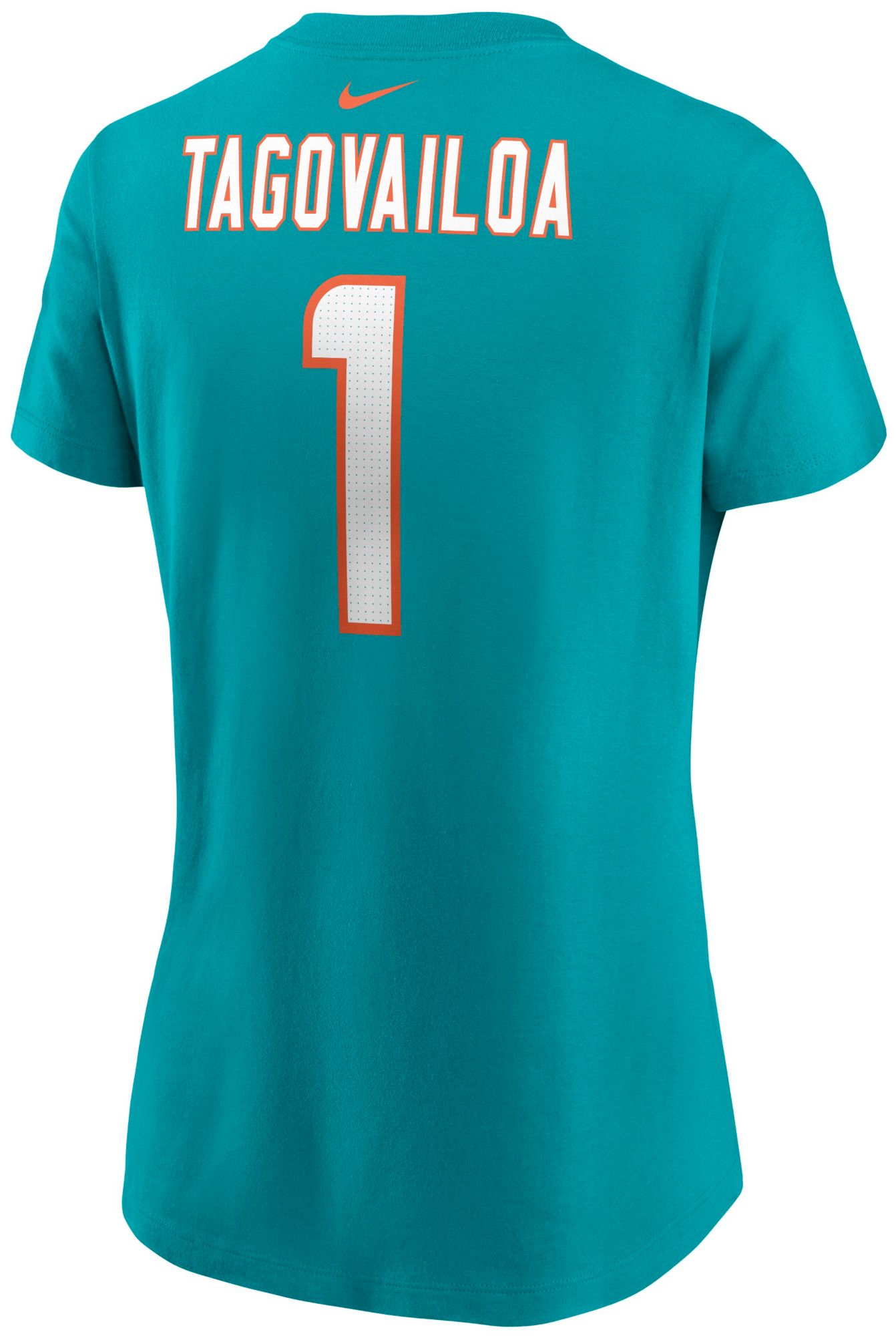 Nike Women's Miami Dolphins Tua Tagovailoa Aqua T-Shirt product image