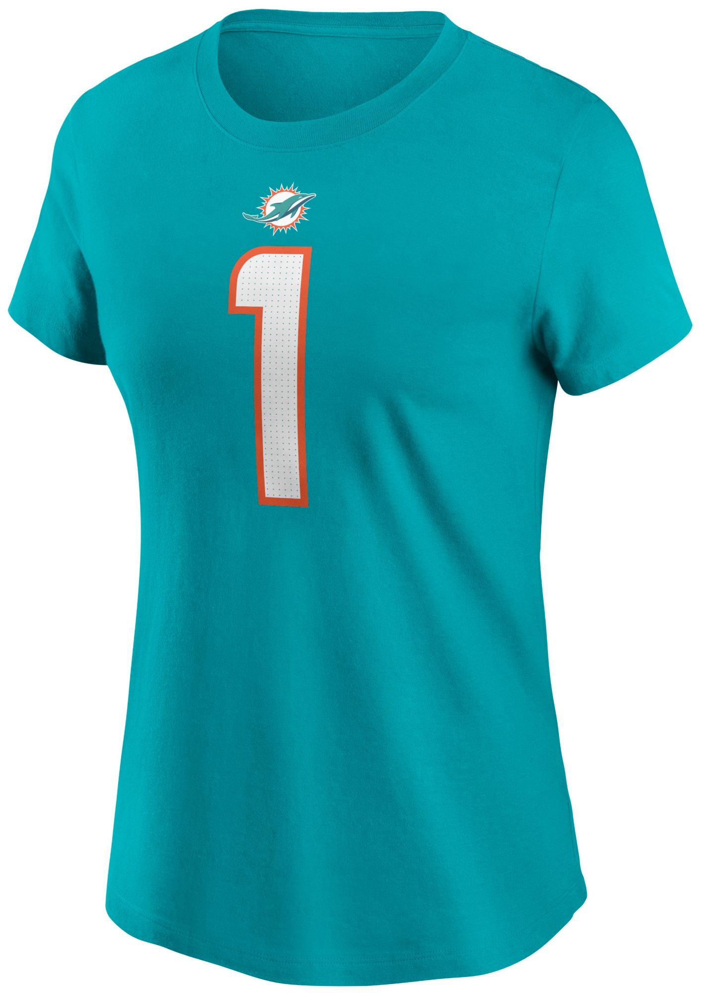 Nike Women's Miami Dolphins Tua Tagovailoa Aqua T-Shirt product image