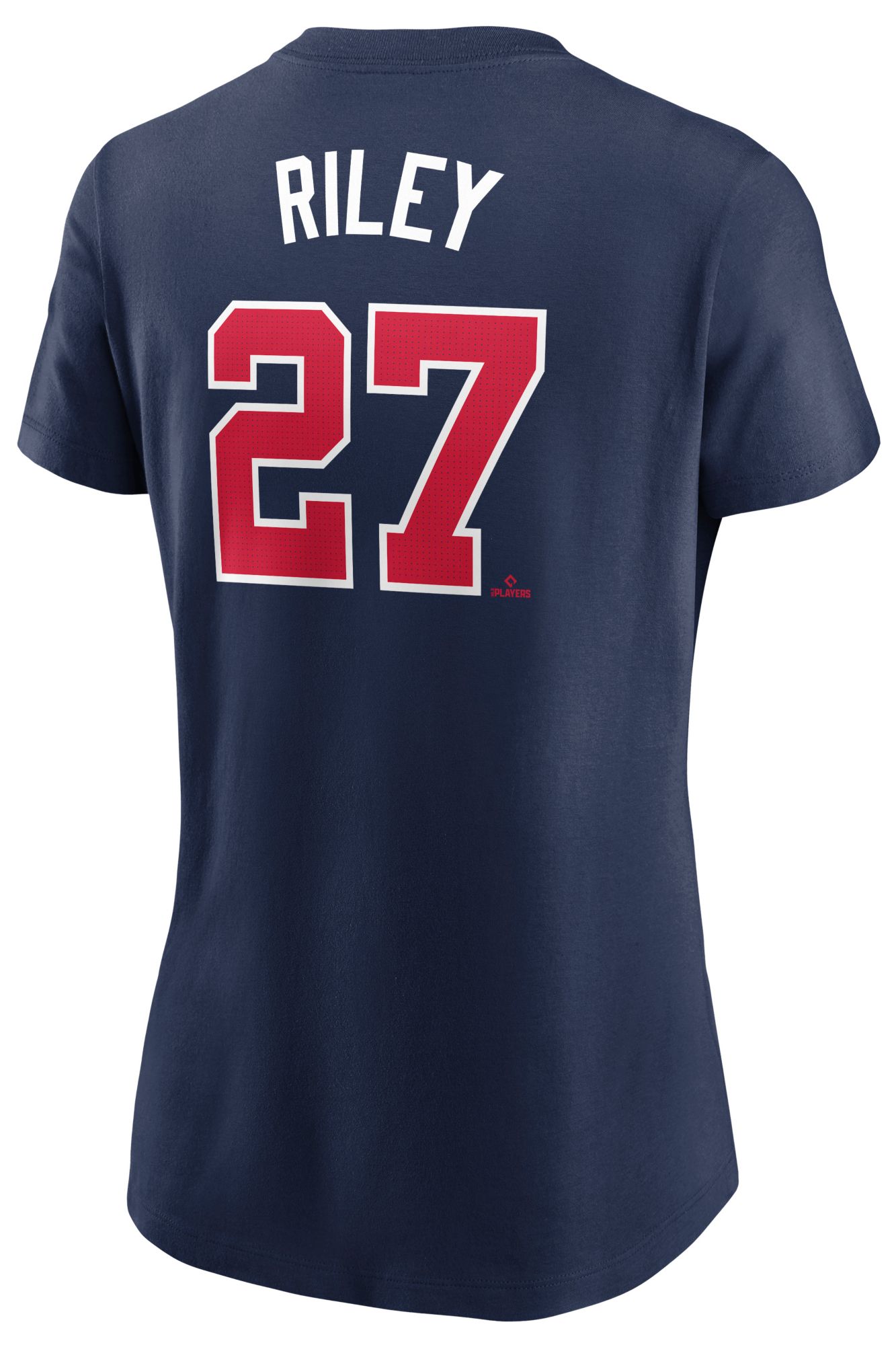 Nike Women's  Atlanta Braves Austin Riley #27 Navy T-Shirt product image