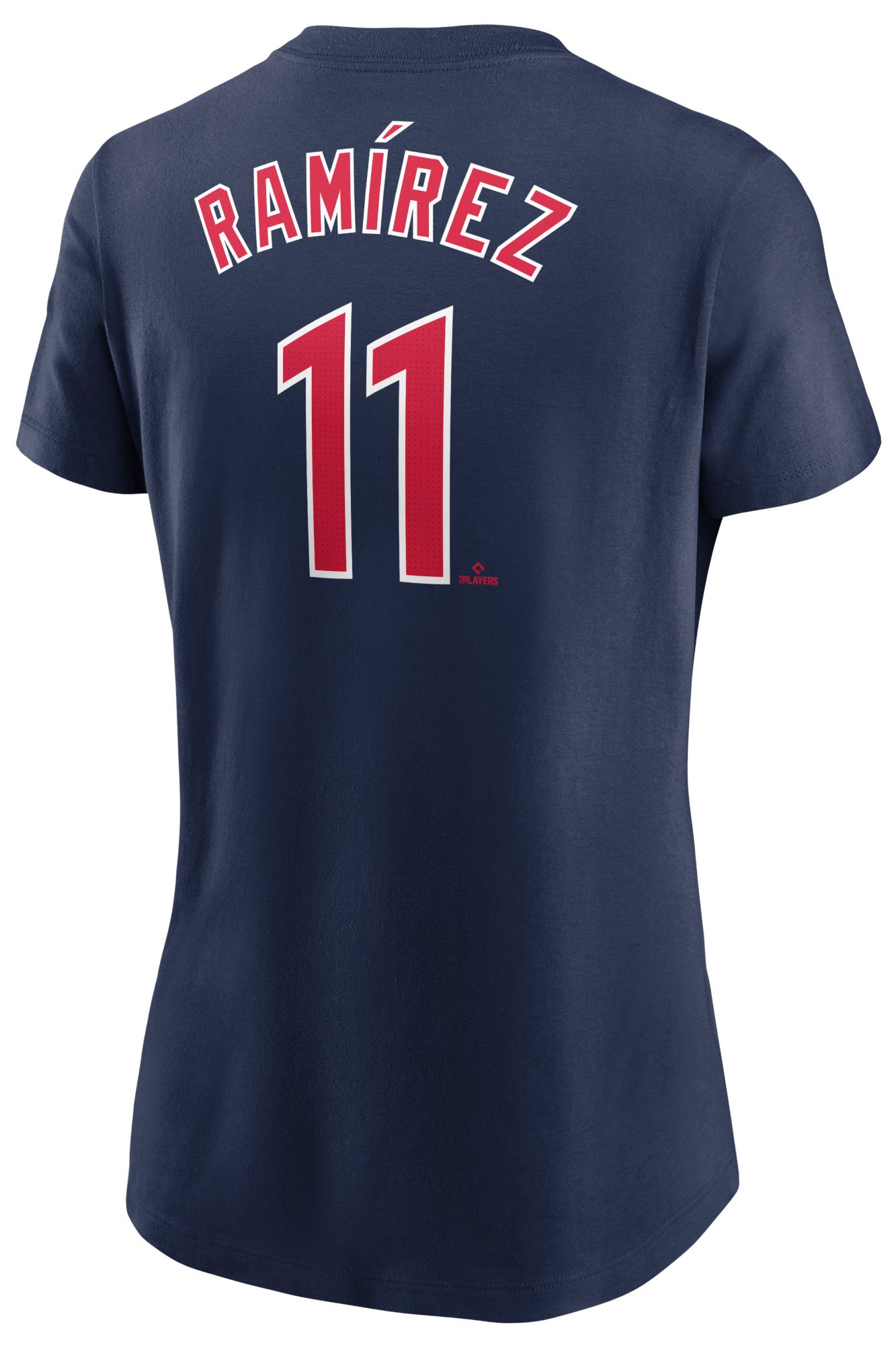 Nike Women's Cleveland Guardians José Ramírez #11 Navy Home T-Shirt product image
