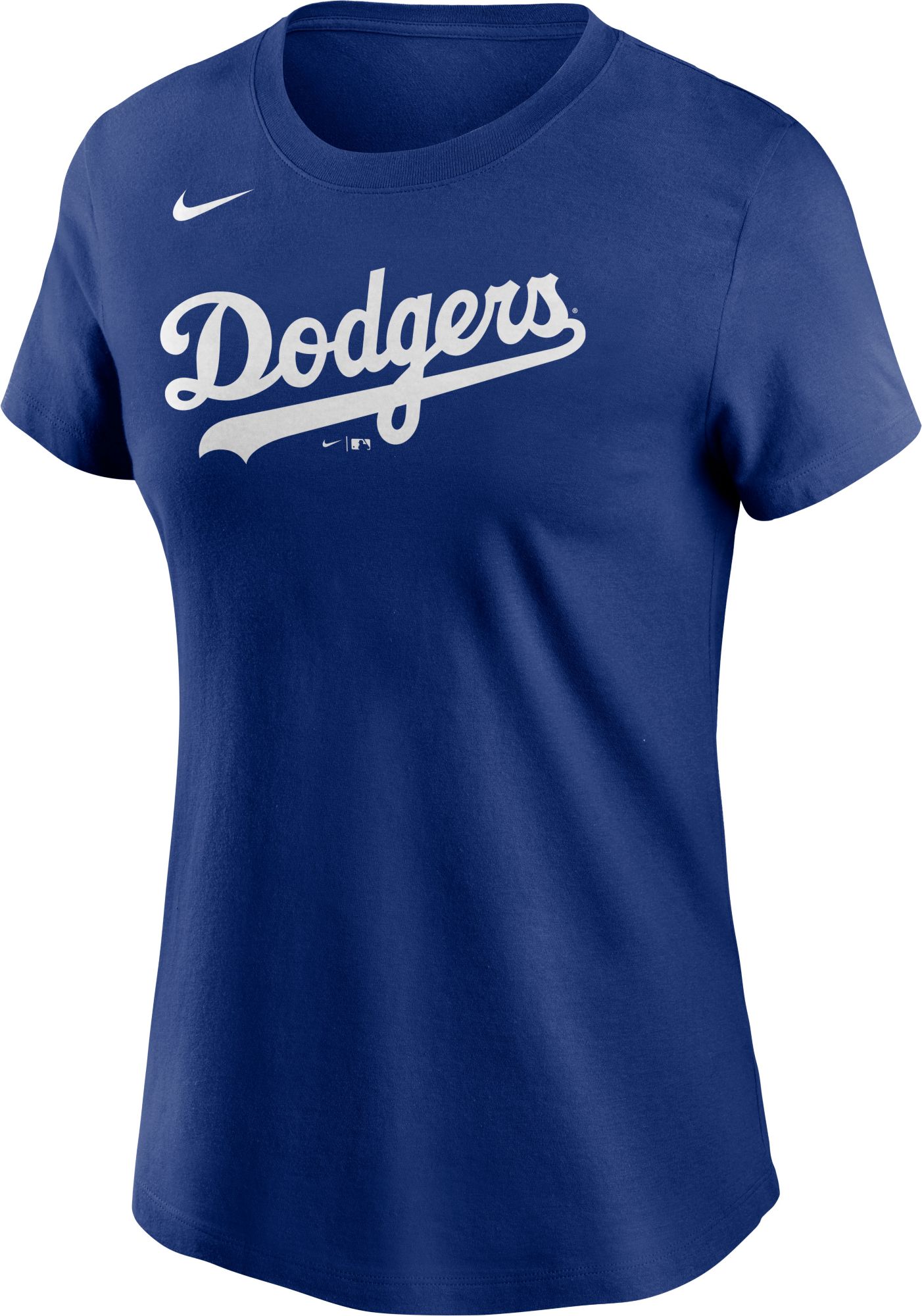 Nike Women's Los Angeles Dodgers Mookie Betts #50 Dodger Blue T-Shirt