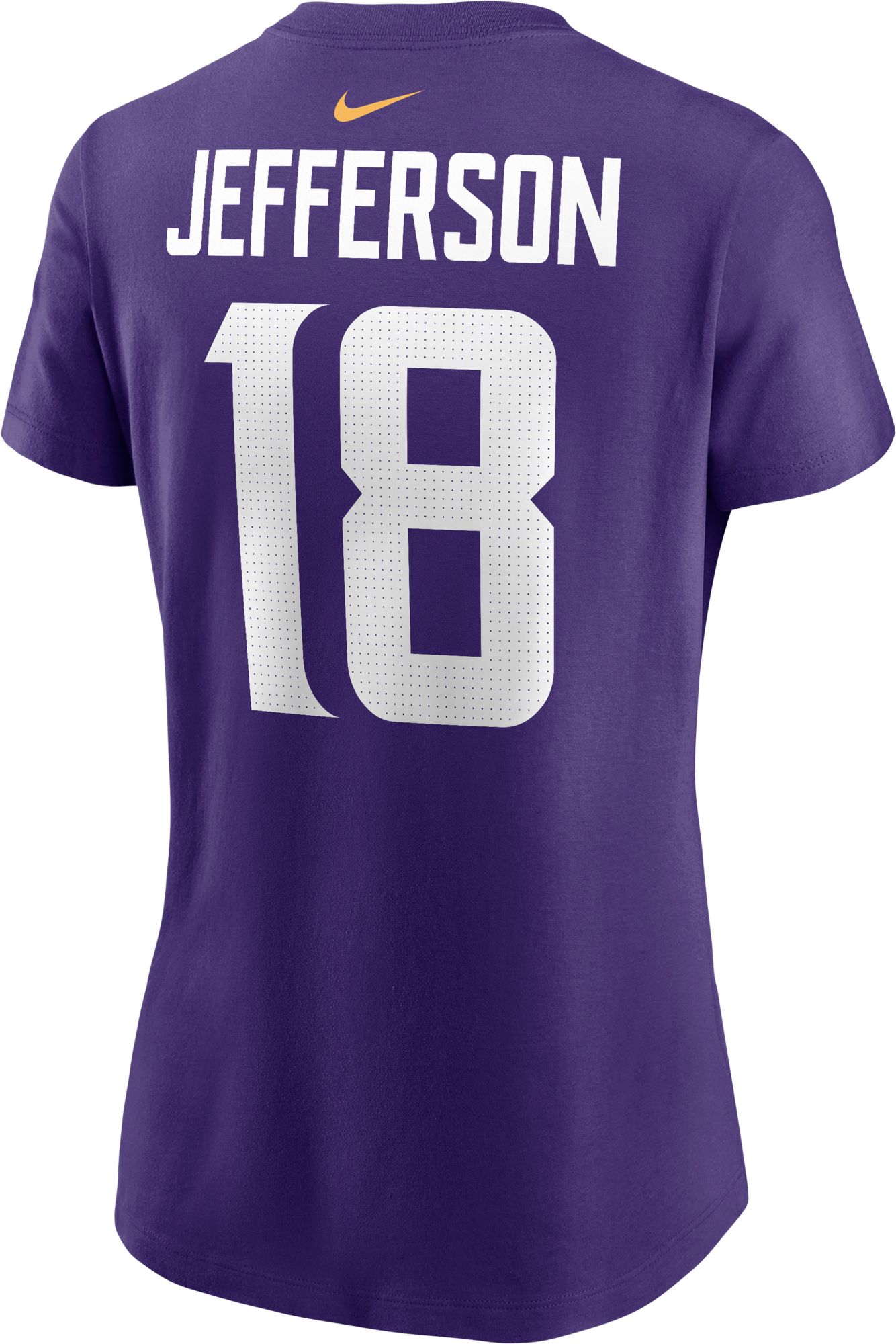 Nike Women's Minnesota Vikings Justin Jefferson #18 Purple T-Shirt product image