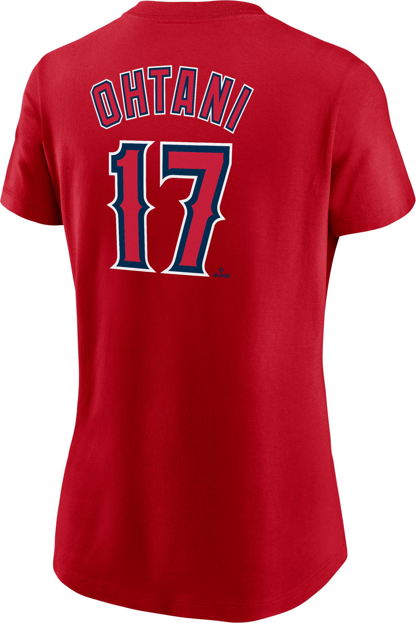 Nike Women's Los Angeles Angels Shohei Ohtani #17 Red T-Shirt product image