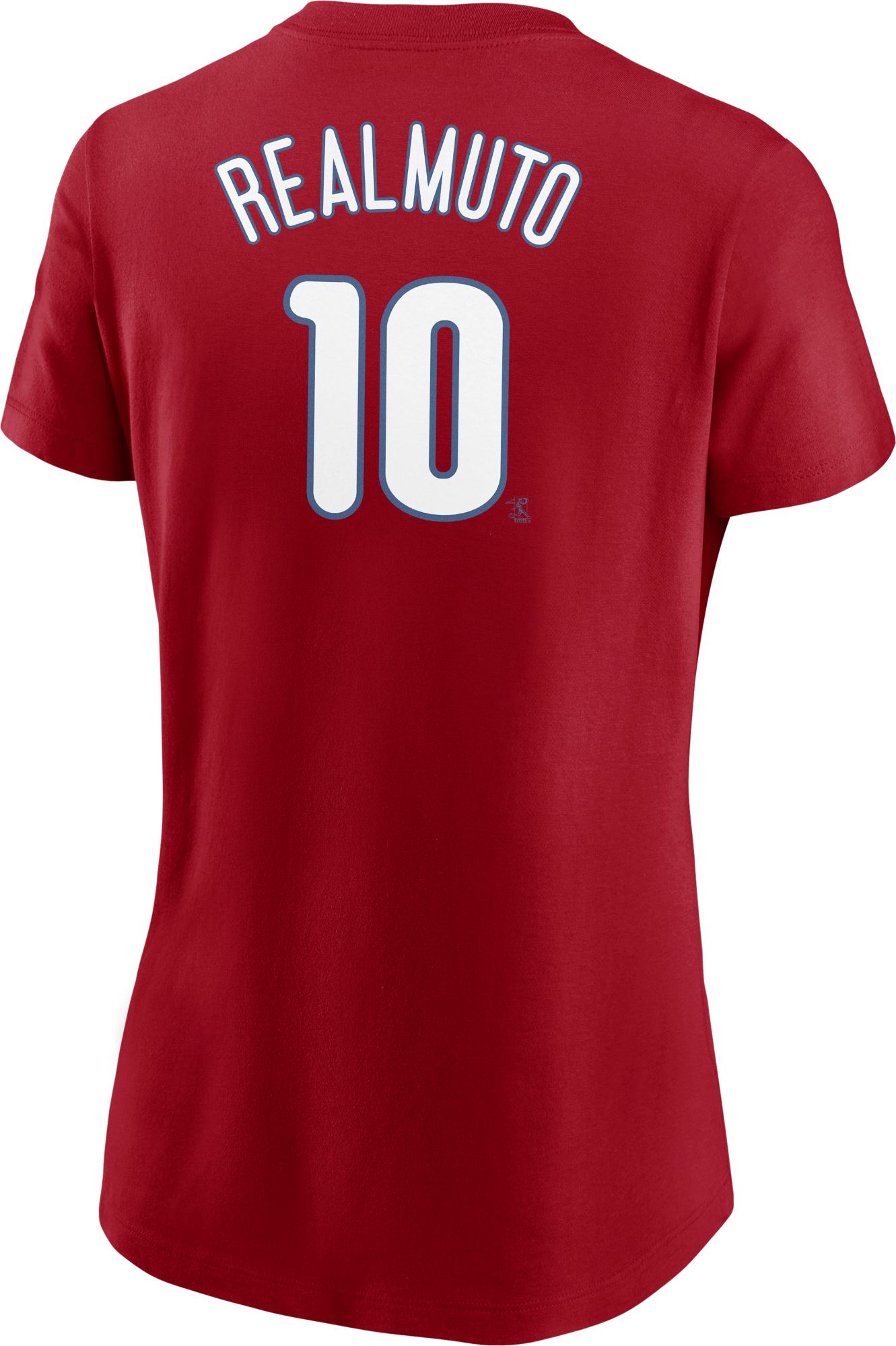 Nike Women's  Philadelphia Phillies J. T. Realmuto #10 Red T-Shirt product image