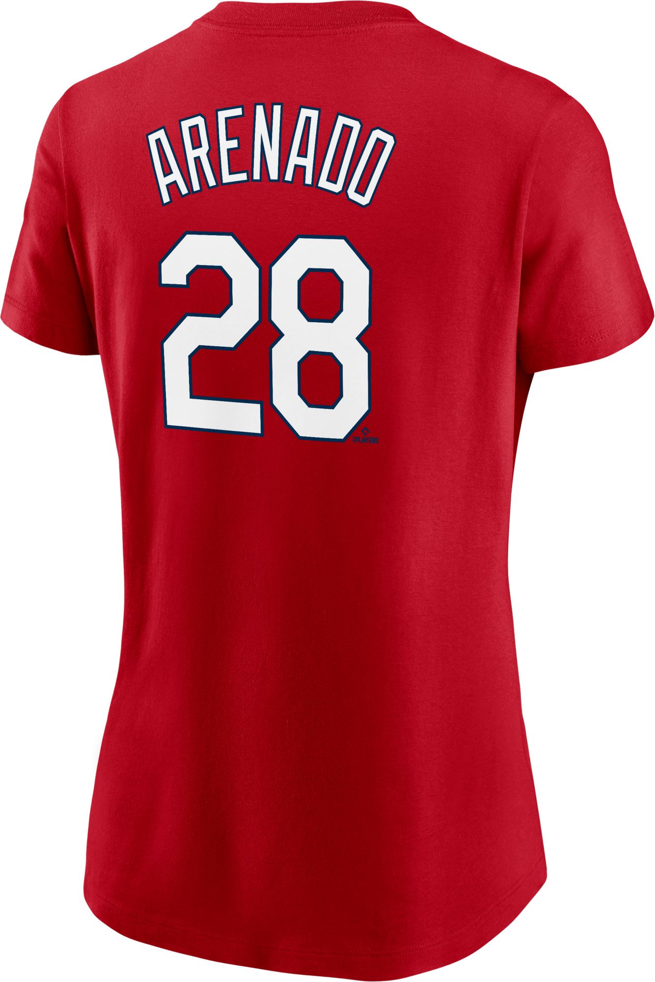 Nike Women's St. Louis Cardinals Nolan Arenado #28 Red T-Shirt | DICK'S