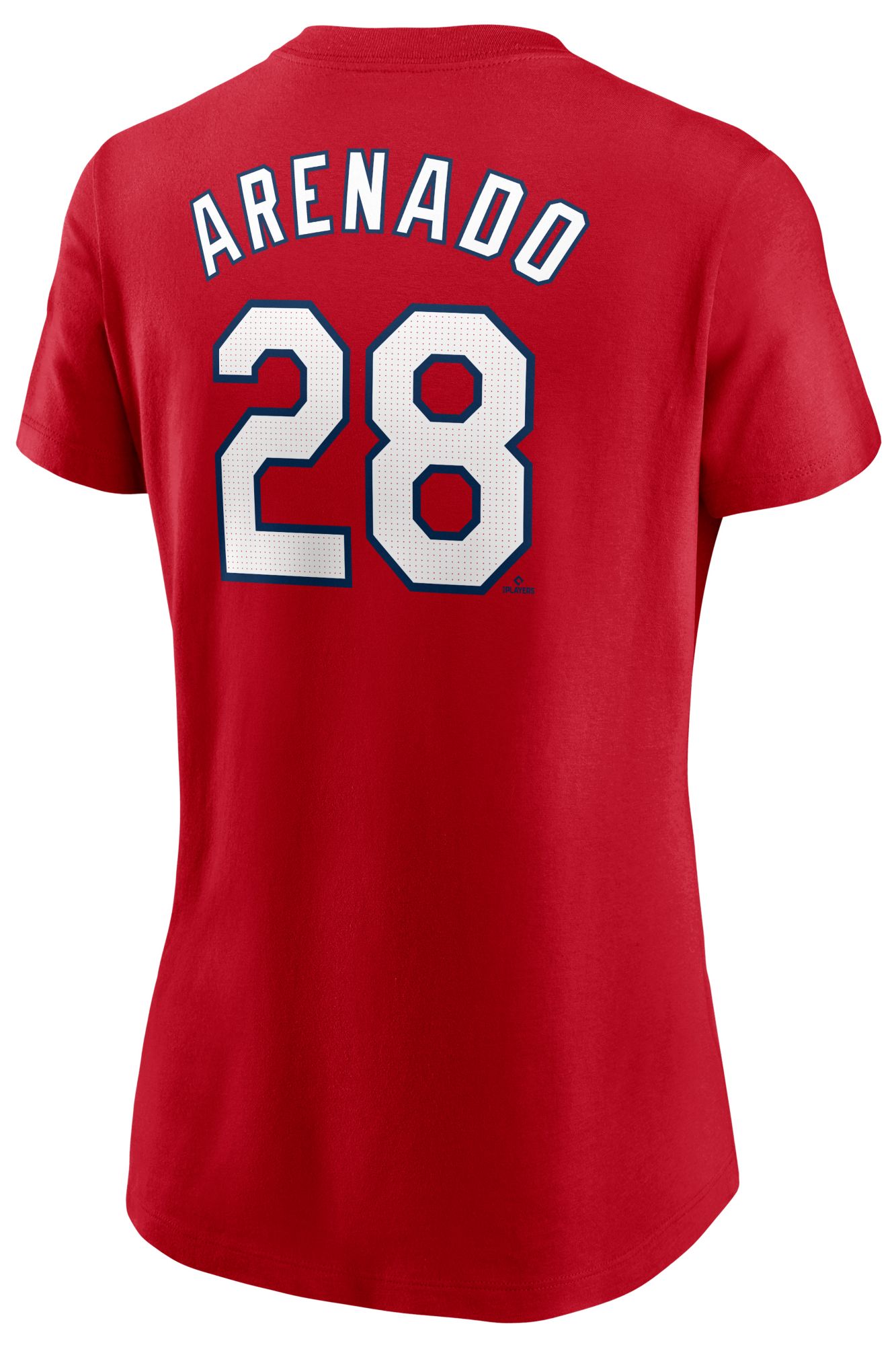 Nike Women's St. Louis Cardinals Nolan Arenado #28 Red Home T-Shirt product image