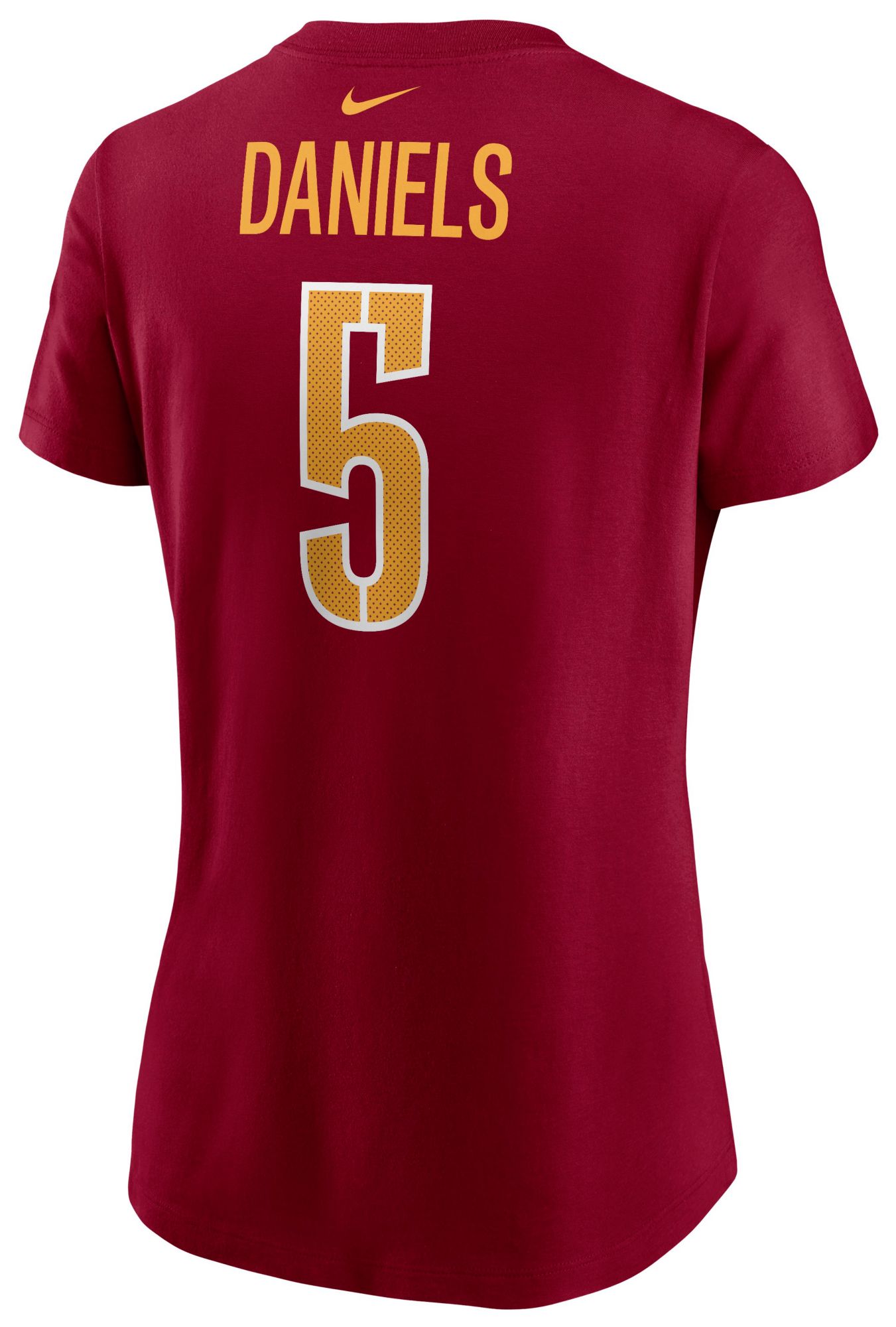 Nike Women's Washington Commanders Jayden Daniels #5 Team Red T-Shirt product image