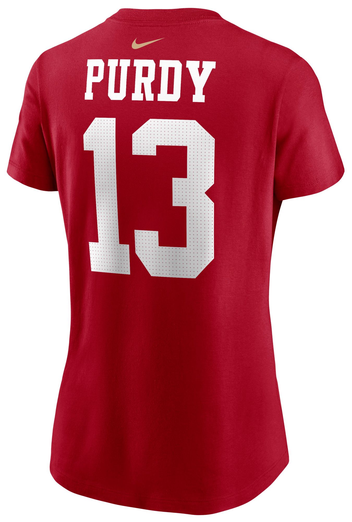 Nike Women's San Francisco 49ers Brock Purdy #13 Gym Red T-Shirt product image
