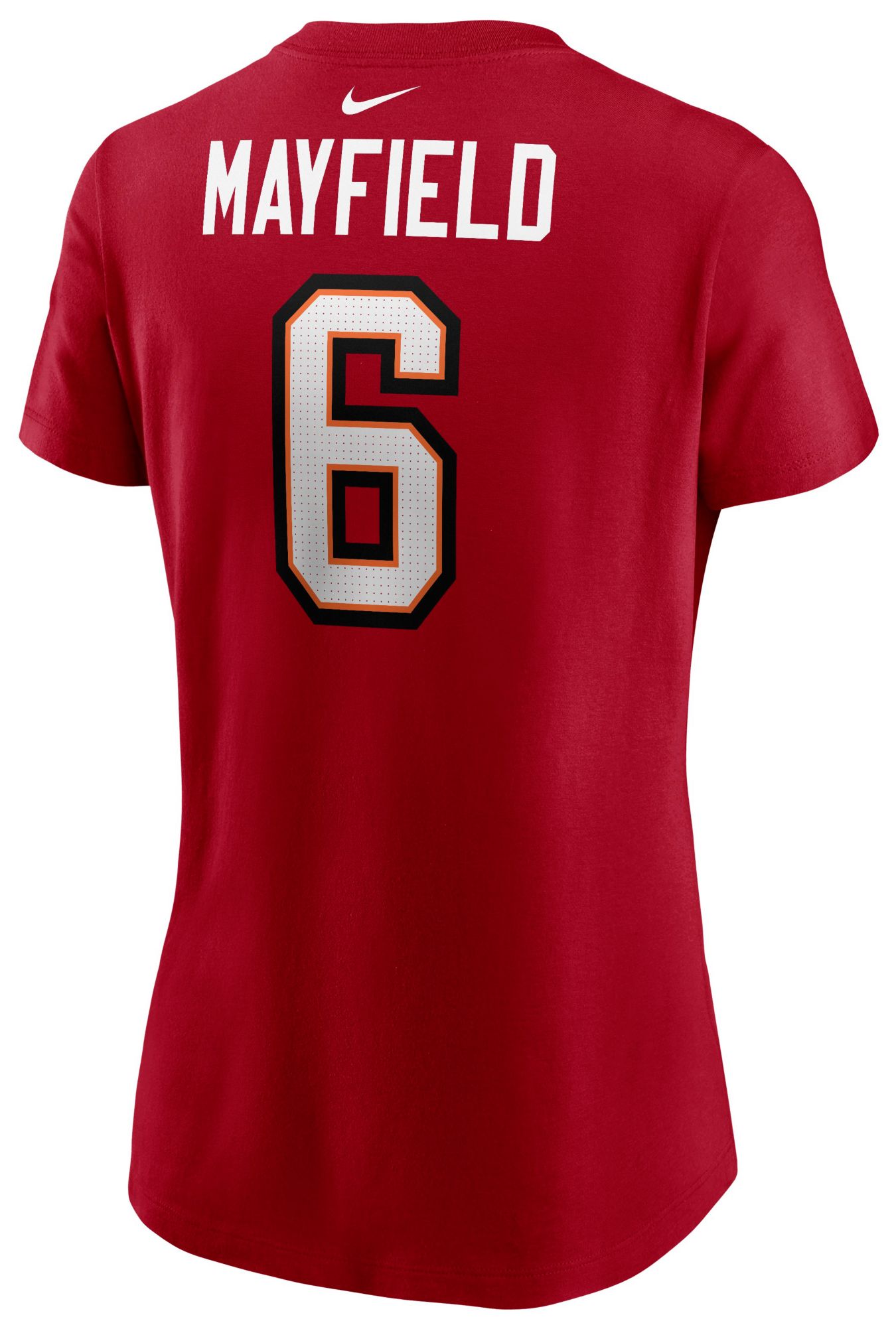 Nike Women's Tampa Bay Buccaneers Baker Mayfield #6 Gym Red T-Shirt product image