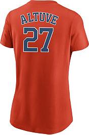 Nike Men's Houston Astros José Altuve #27 Orange T-Shirt product image