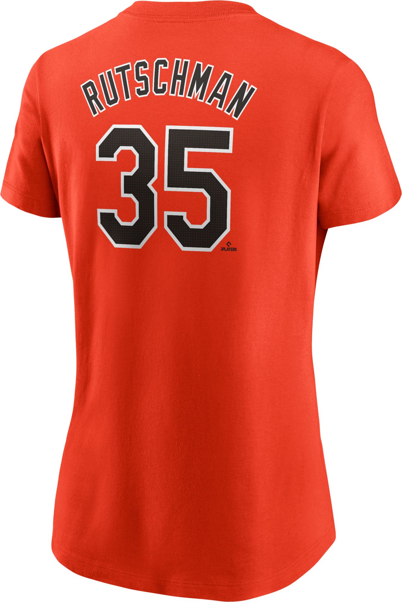 Nike Women's Baltimore Orioles Adley Rutschman #35 Orange T-Shirt product image