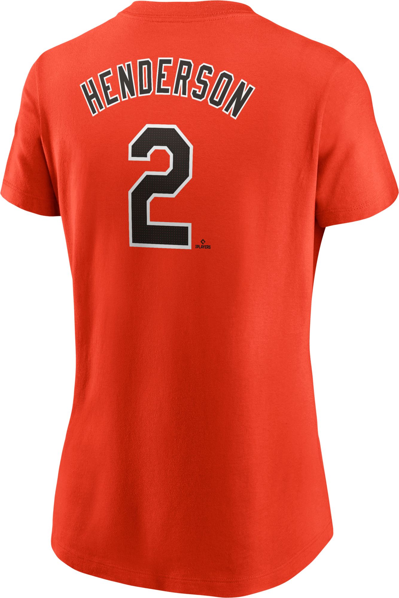 Nike Women's Baltimore Orioles Gunnar Henderson #2 Orange T-Shirt product image