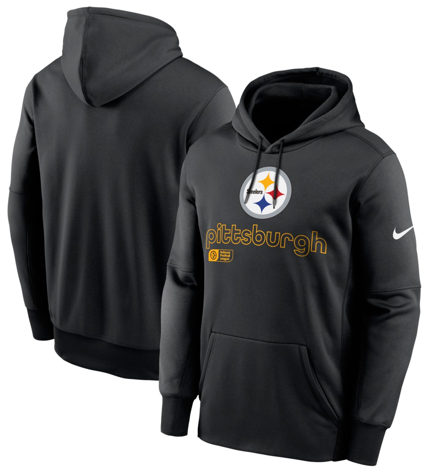 Men's nike steelers hoodie on sale