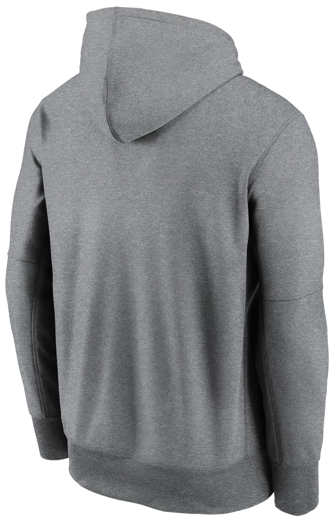 Nike Men's Buffalo Bills Therma-FIT Dark Grey Heather Pullover Hoodie product image