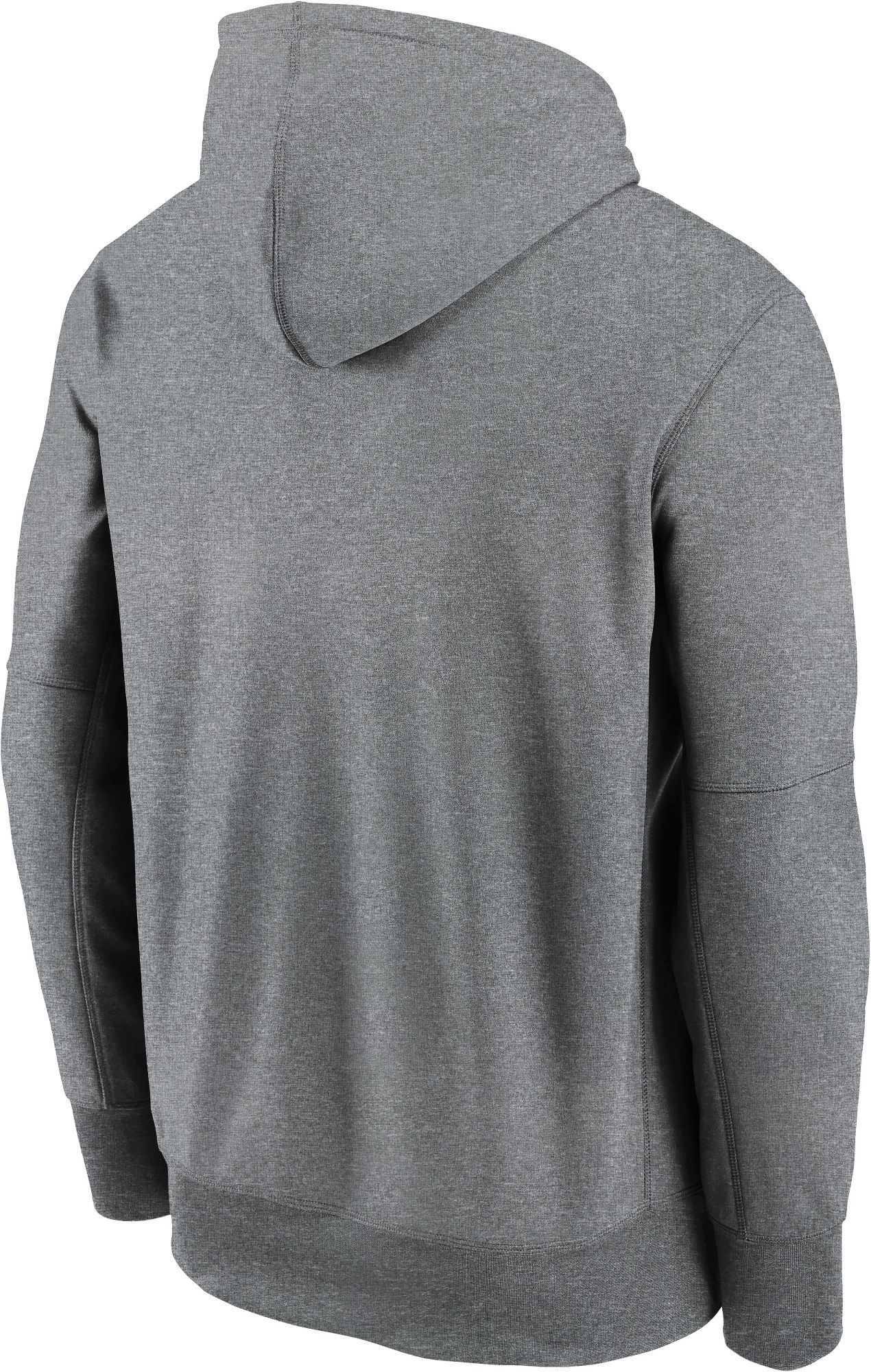 Nike Men's  San Francisco 49ers Wordmark Therma-FIT Grey Pullover Hoodie product image