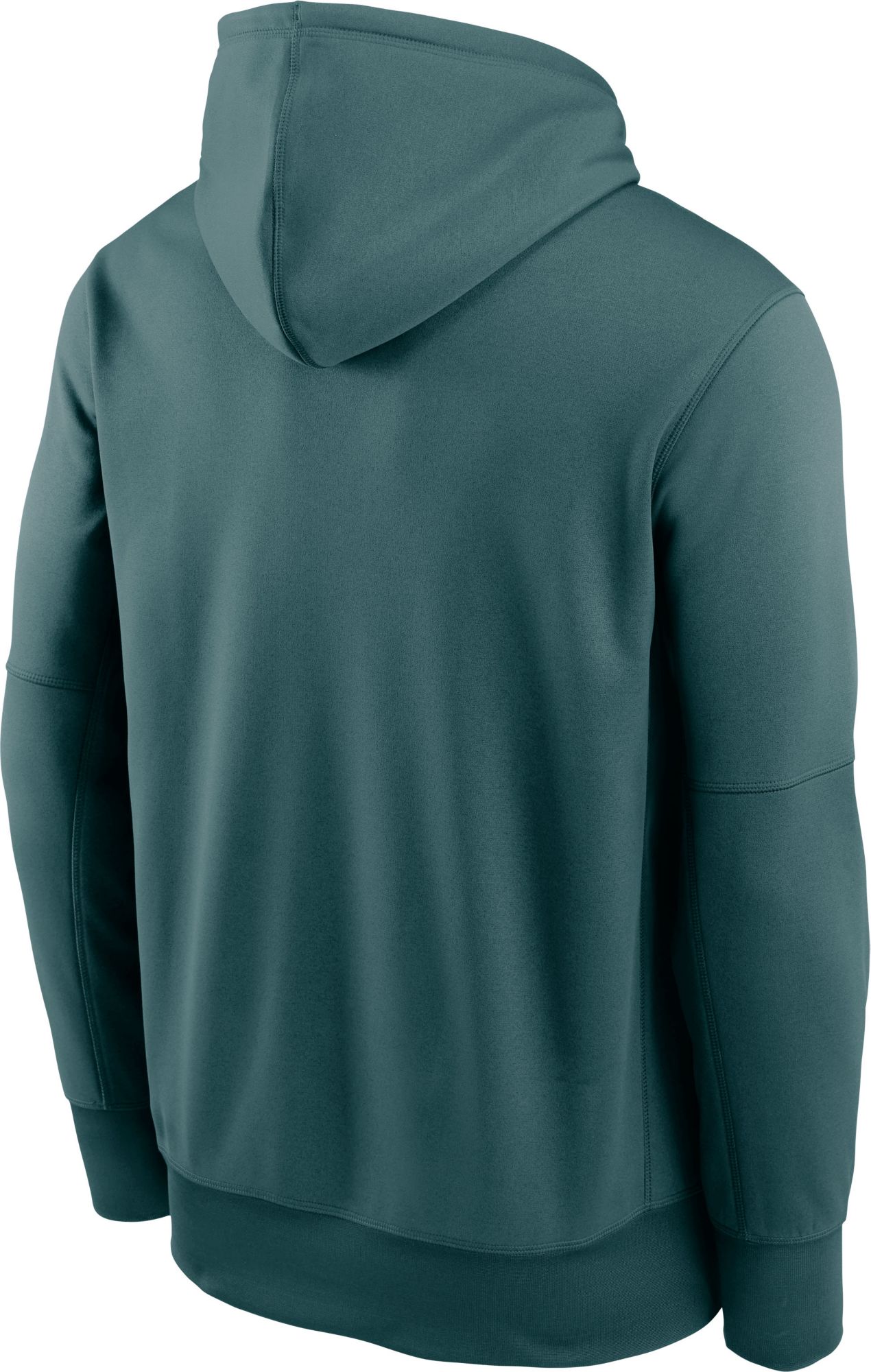 Nike Men's Philadelphia Eagles Wordmark Therma-FIT Green Pullover Hoodie