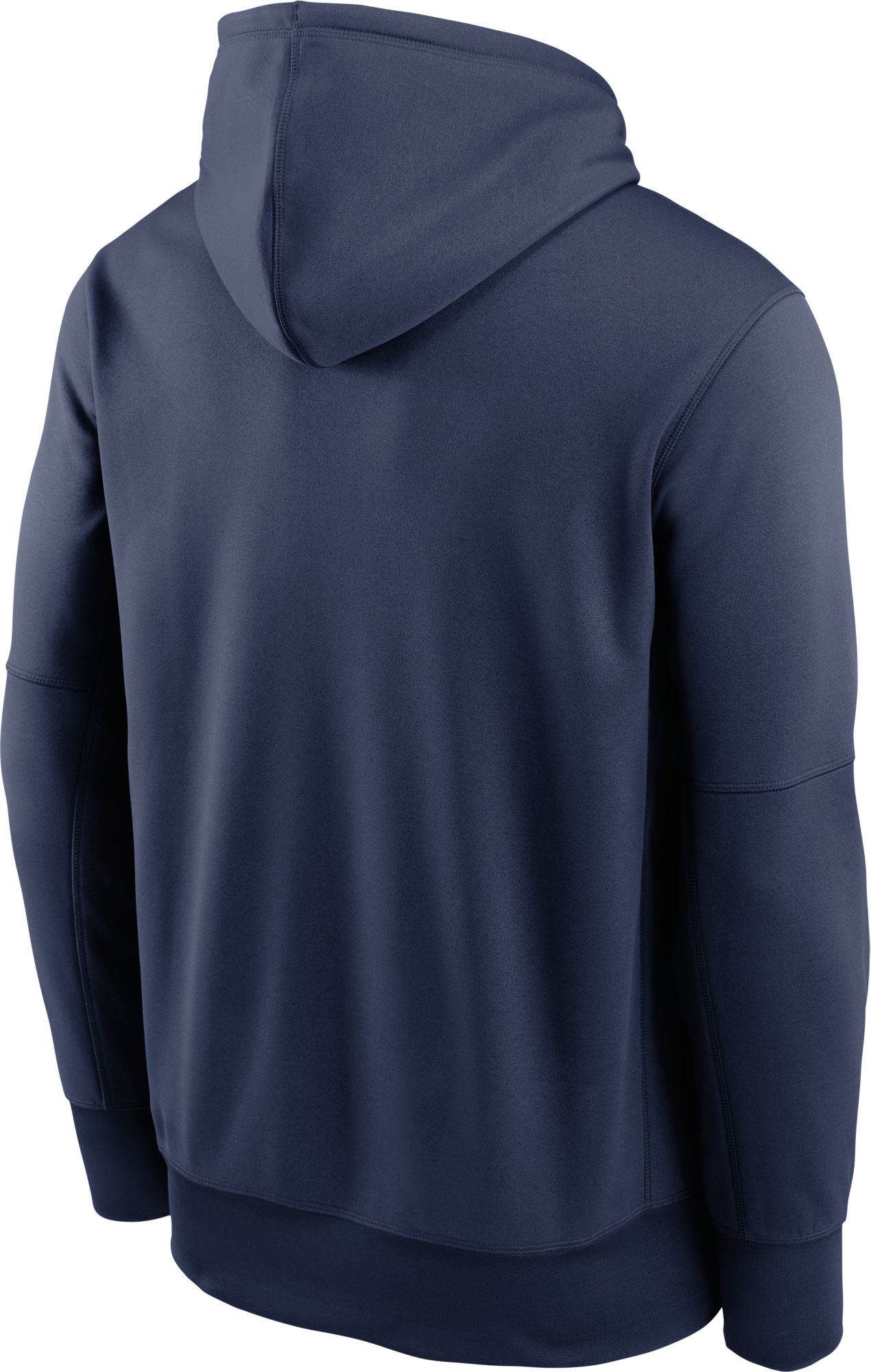 Nike Men's Cleveland Guardians Navy Stacked Fleece Pullover Hoodie product image