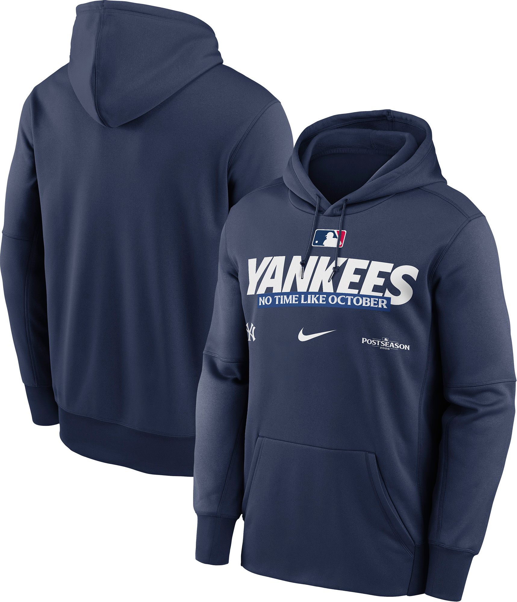 Nike Men's New York Yankees Postseason Participant 2026 Authentic Collection Therma Hoodie product image