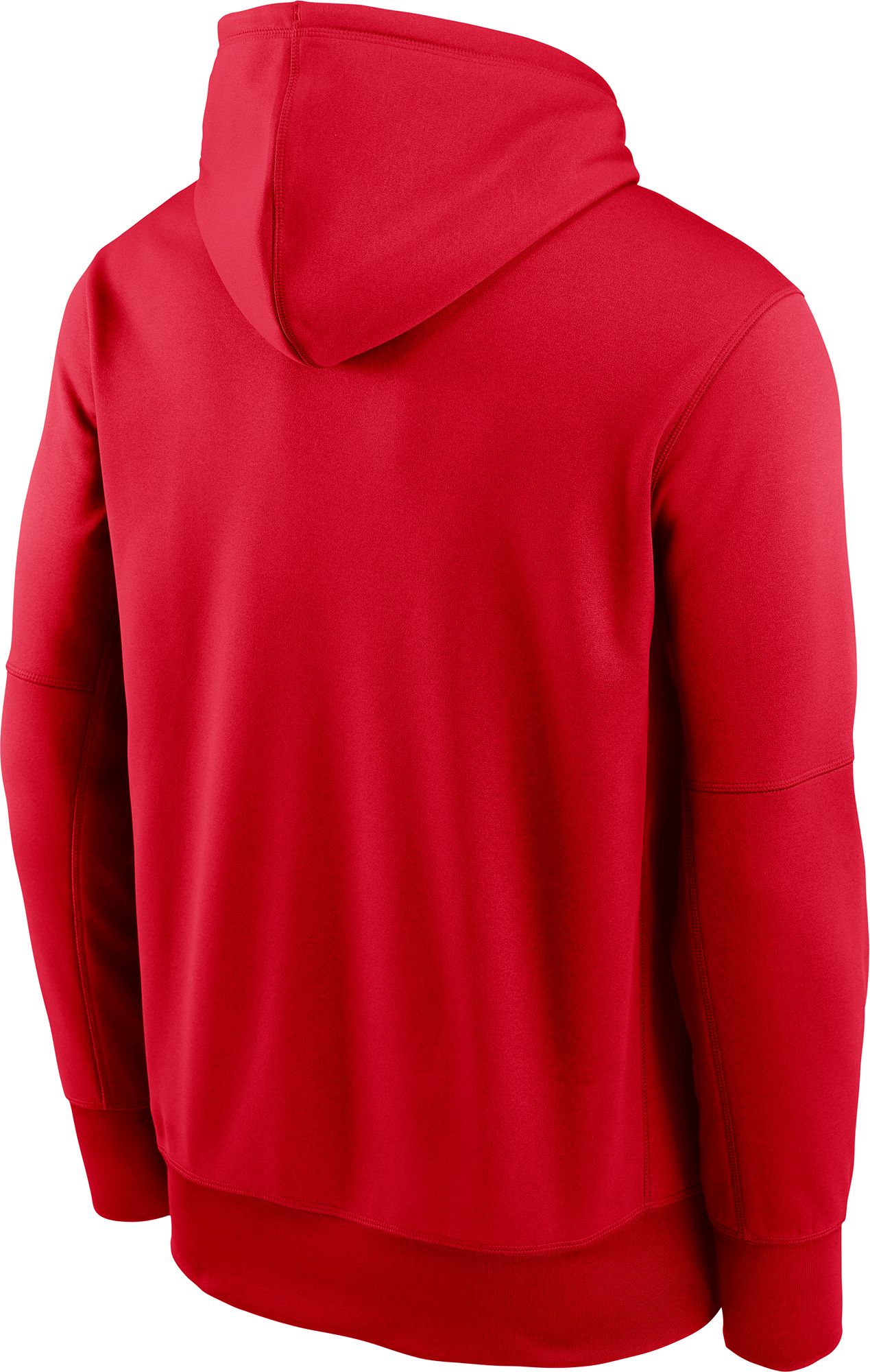 Nike Men's New England Patriots Logo Red Therma-FIT Hoodie product image