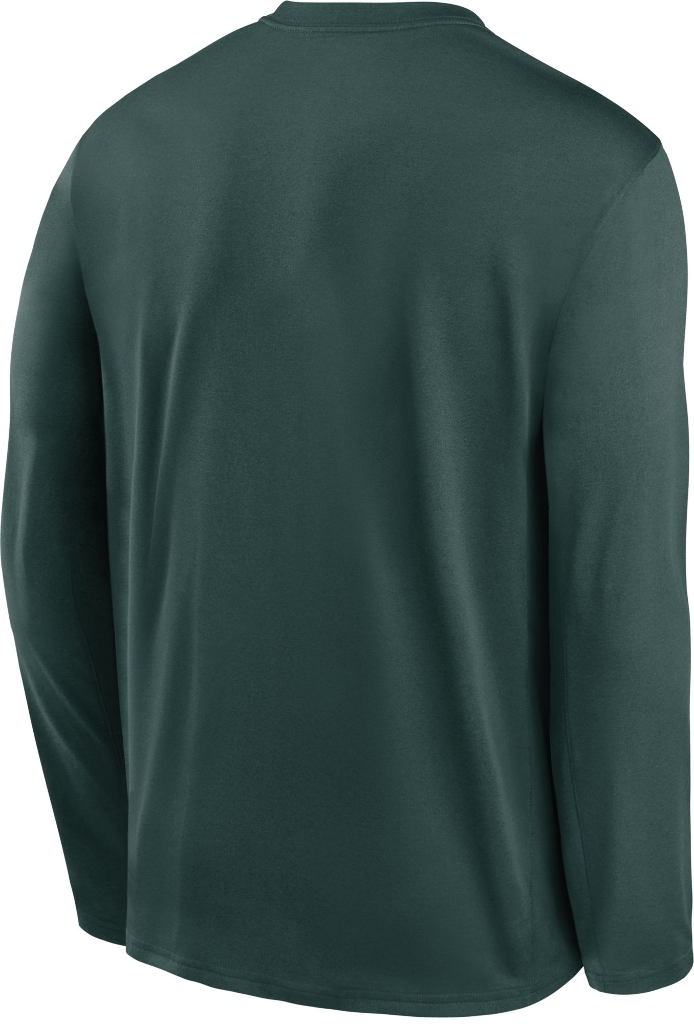Nike Men's Athletics Green Authentic Collection Legend Long Sleeve T-Shirt product image