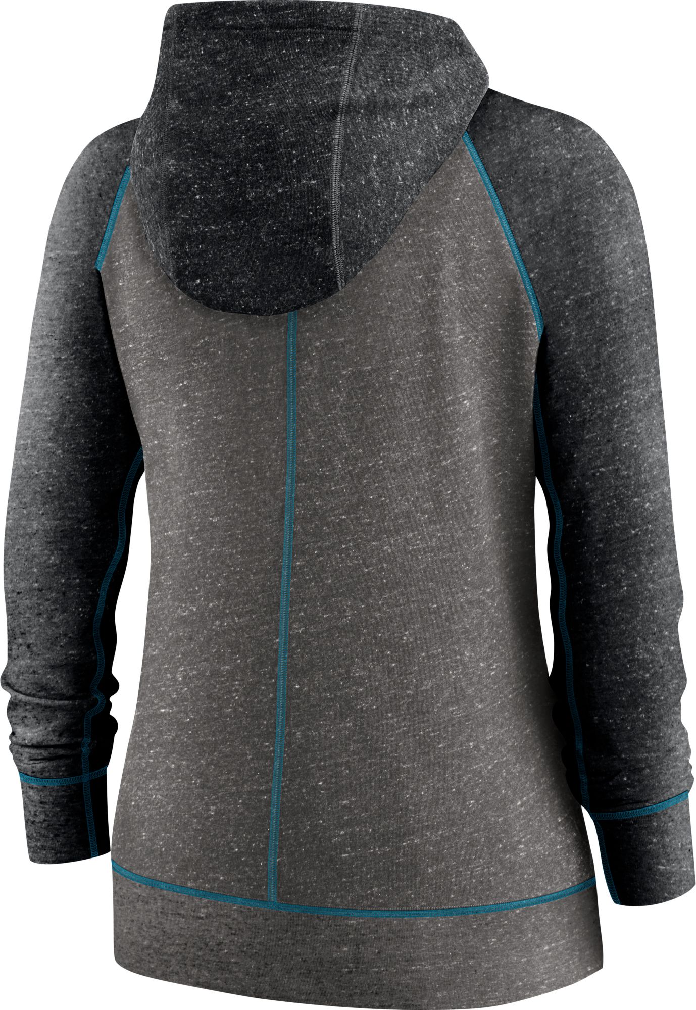 Nike Women's Carolina Panthers Gym Vintage Club Full-Zip Hoodie product image