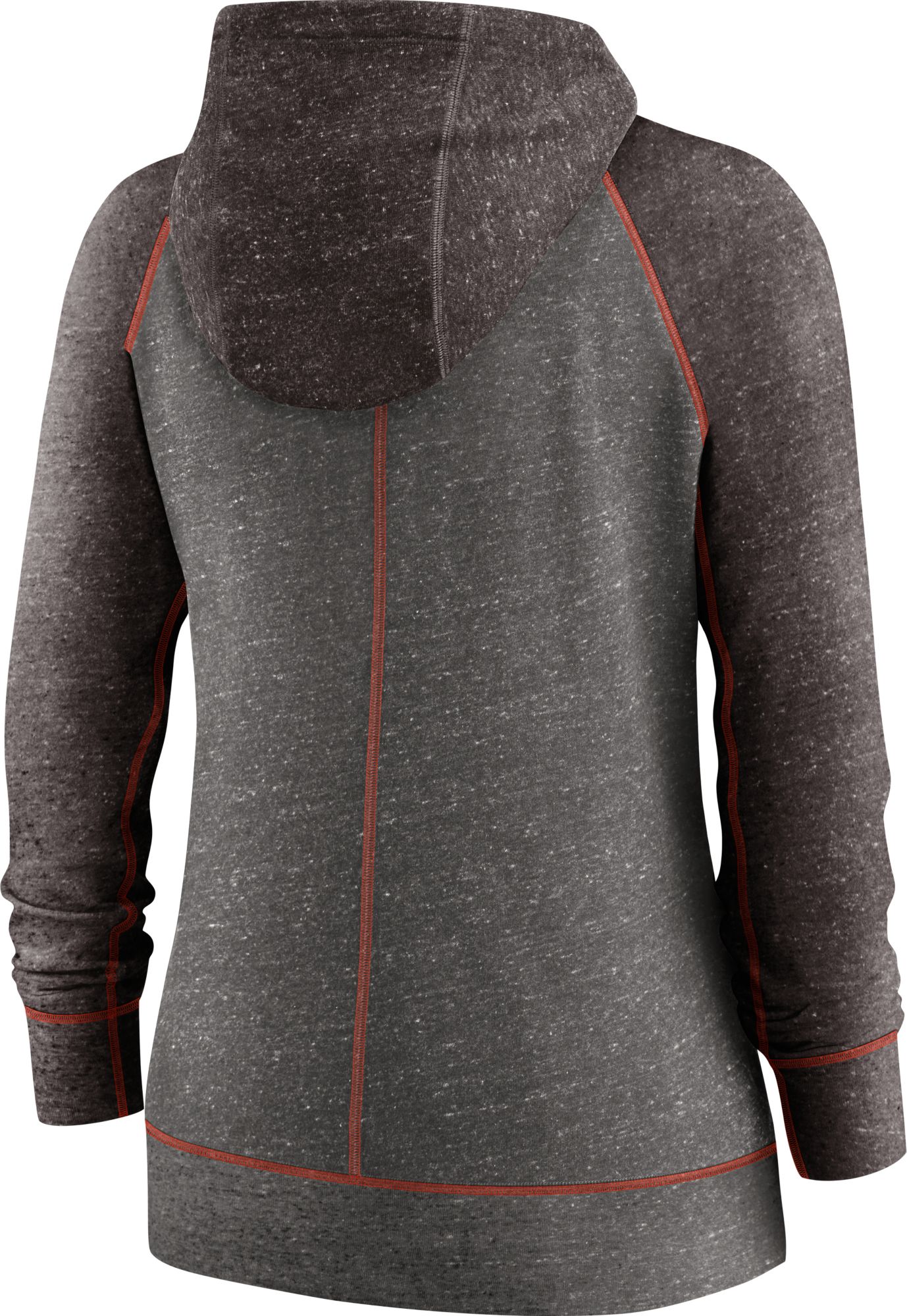 Nike Women's Cleveland Browns Gym Vintage Club Full-Zip Hoodie product image