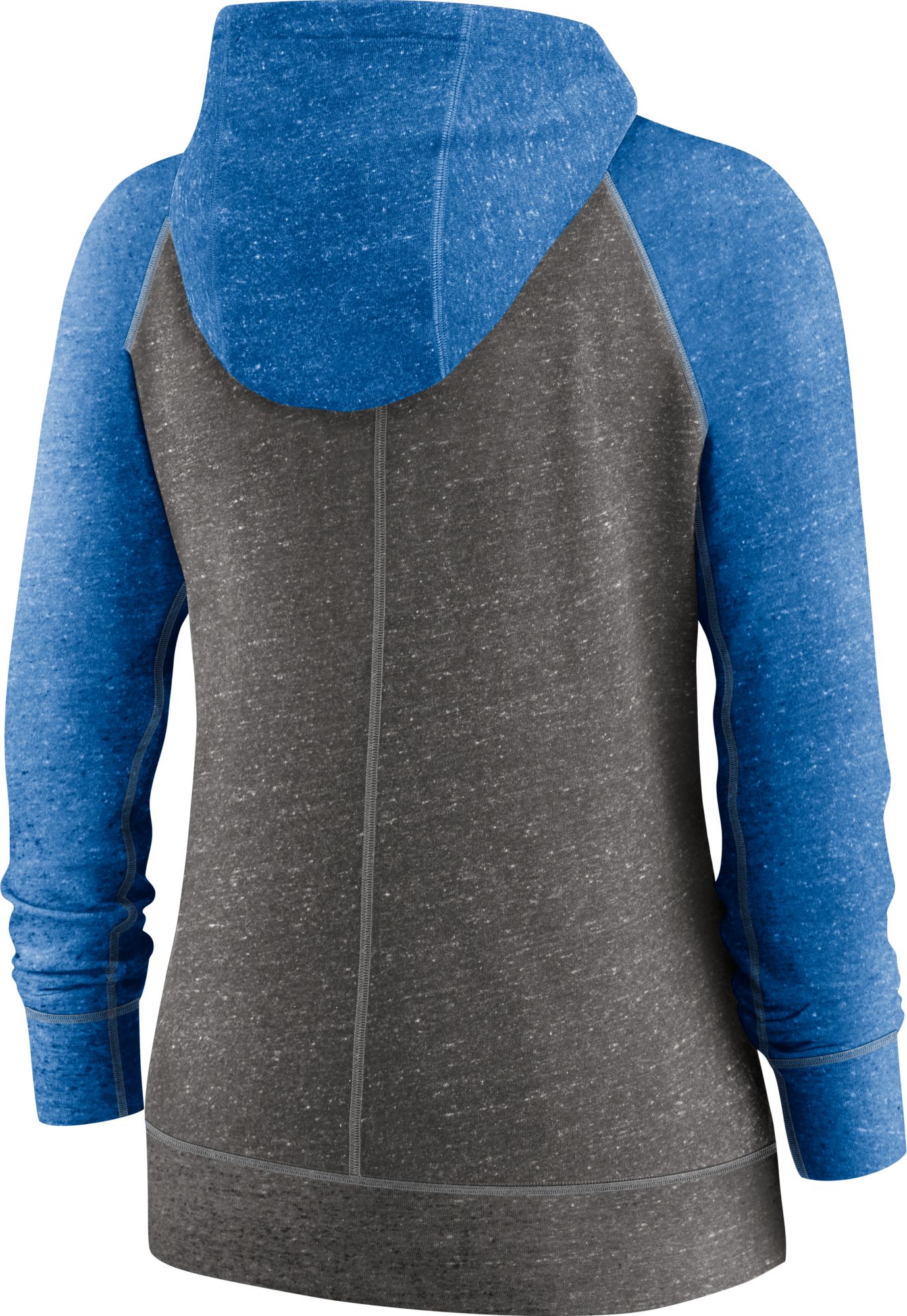 Nike Women's Detroit Lions Gym Vintage Club Full-Zip Hoodie product image