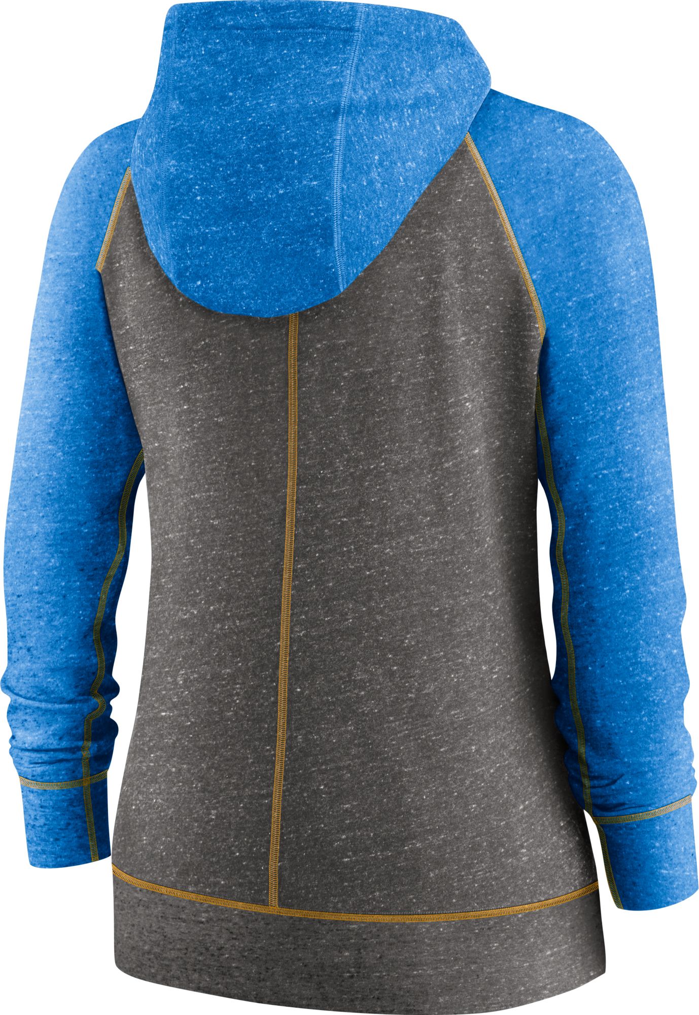 Nike Women's Los Angeles Chargers Blue Gym Vintage Full-Zip Hoodie product image
