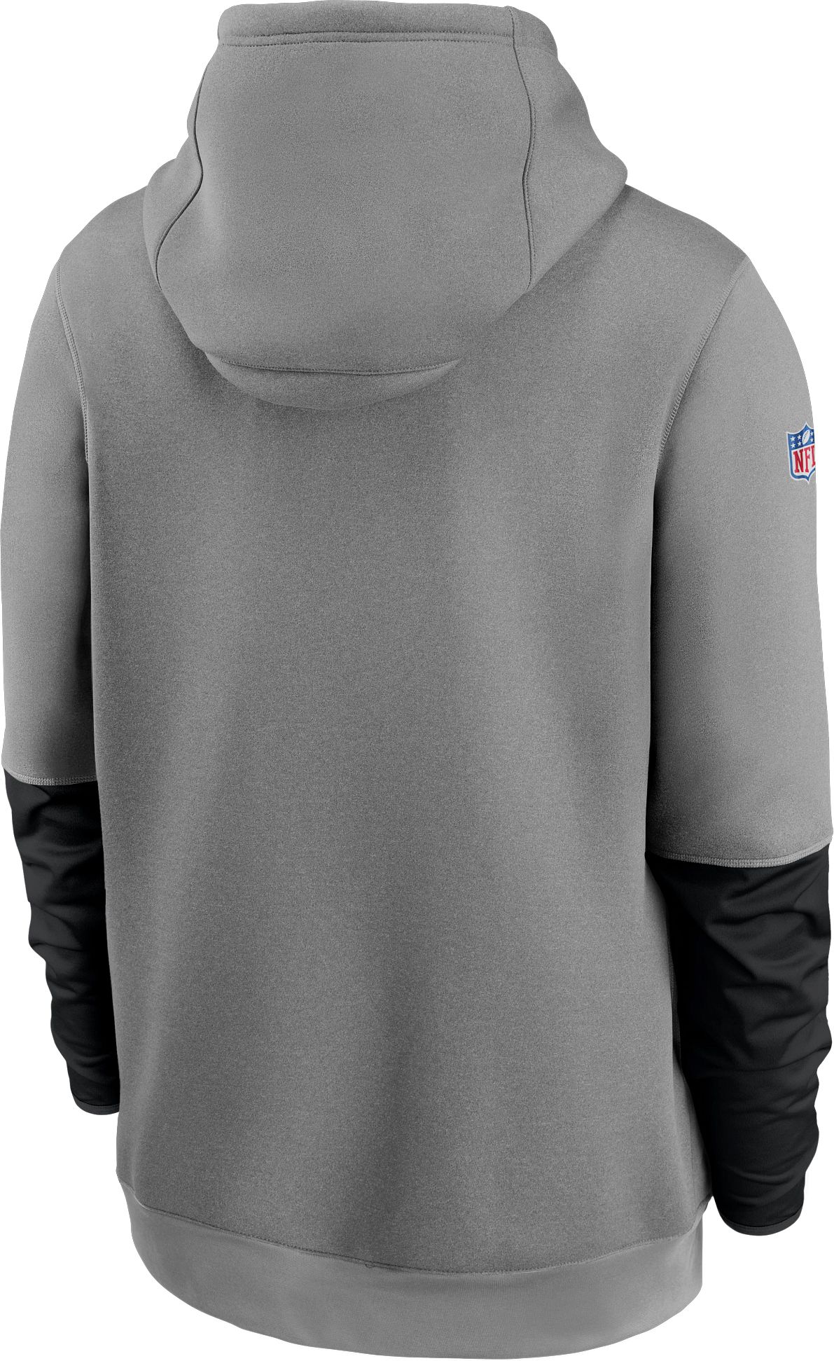 Nike Men's Las Vegas Raiders Grey Sideline Therma-FIT Heavy Hoodie product image