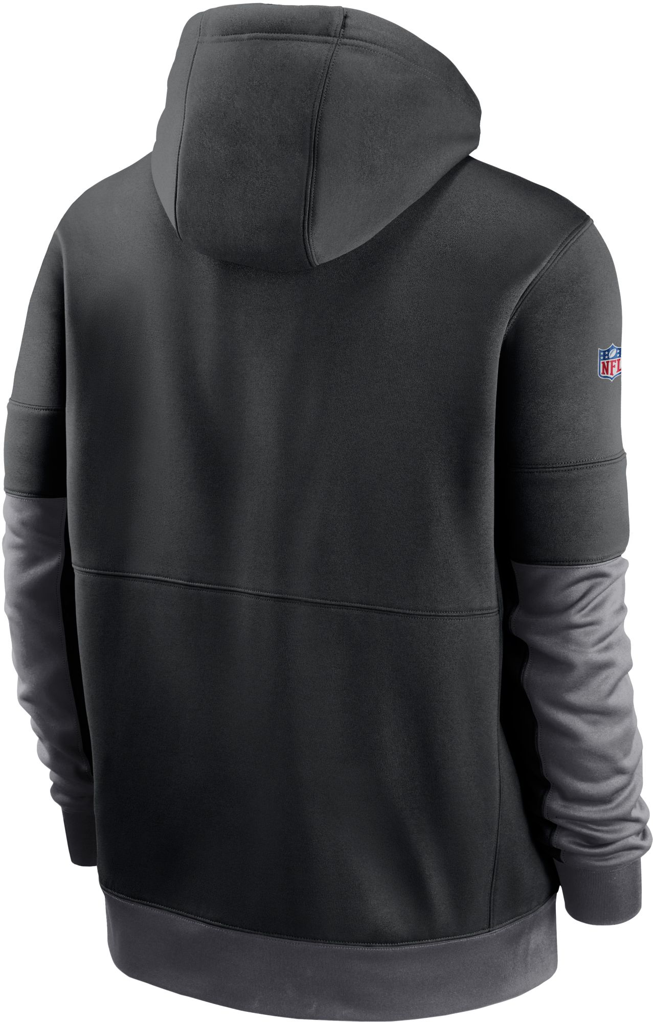 Nike Men's New Orleans Saints Sideline Lock Up Full-Zip Black Hoodie product image