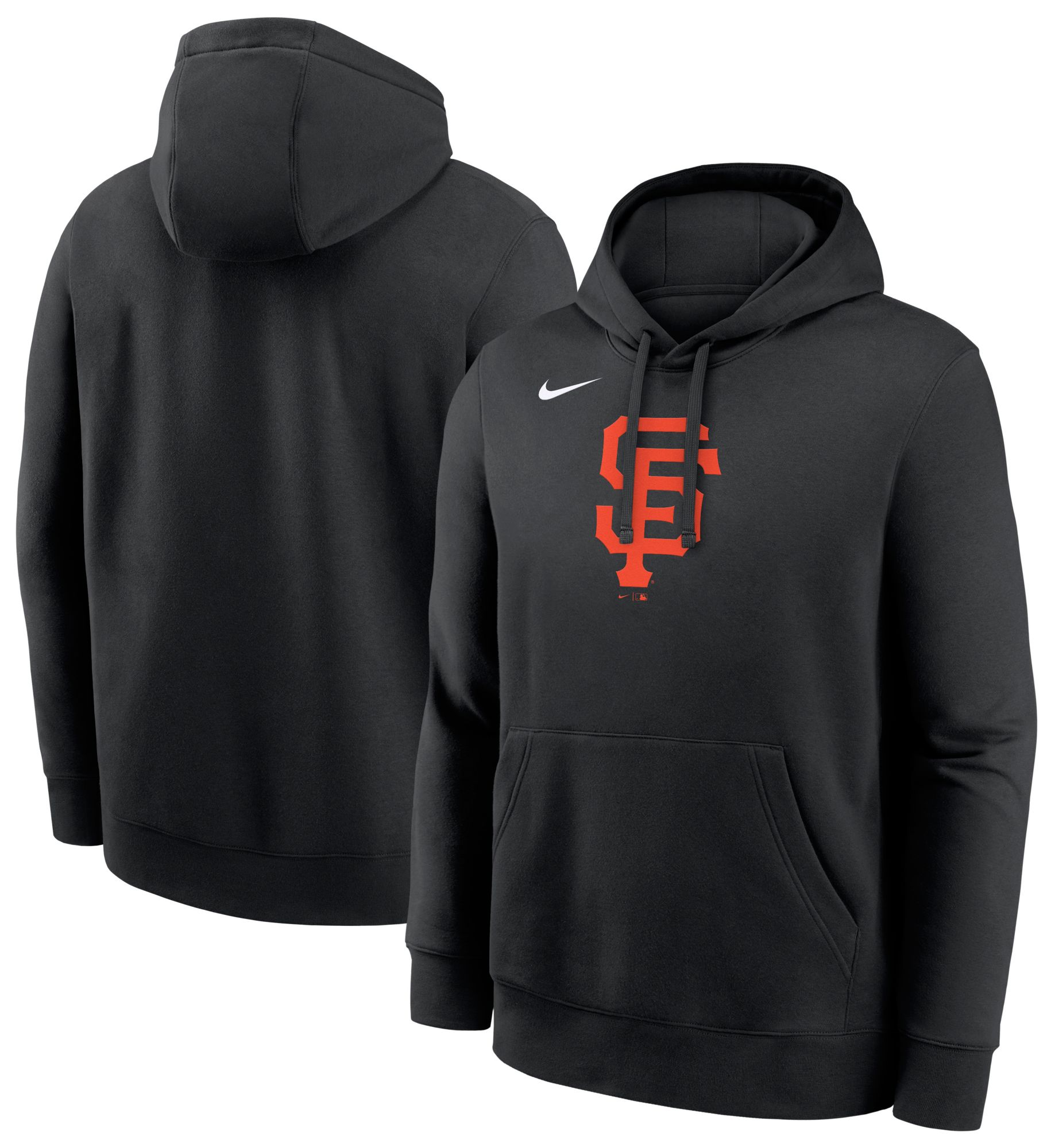 Nike Men's San Francisco Giants Black Core Club Hoodie product image