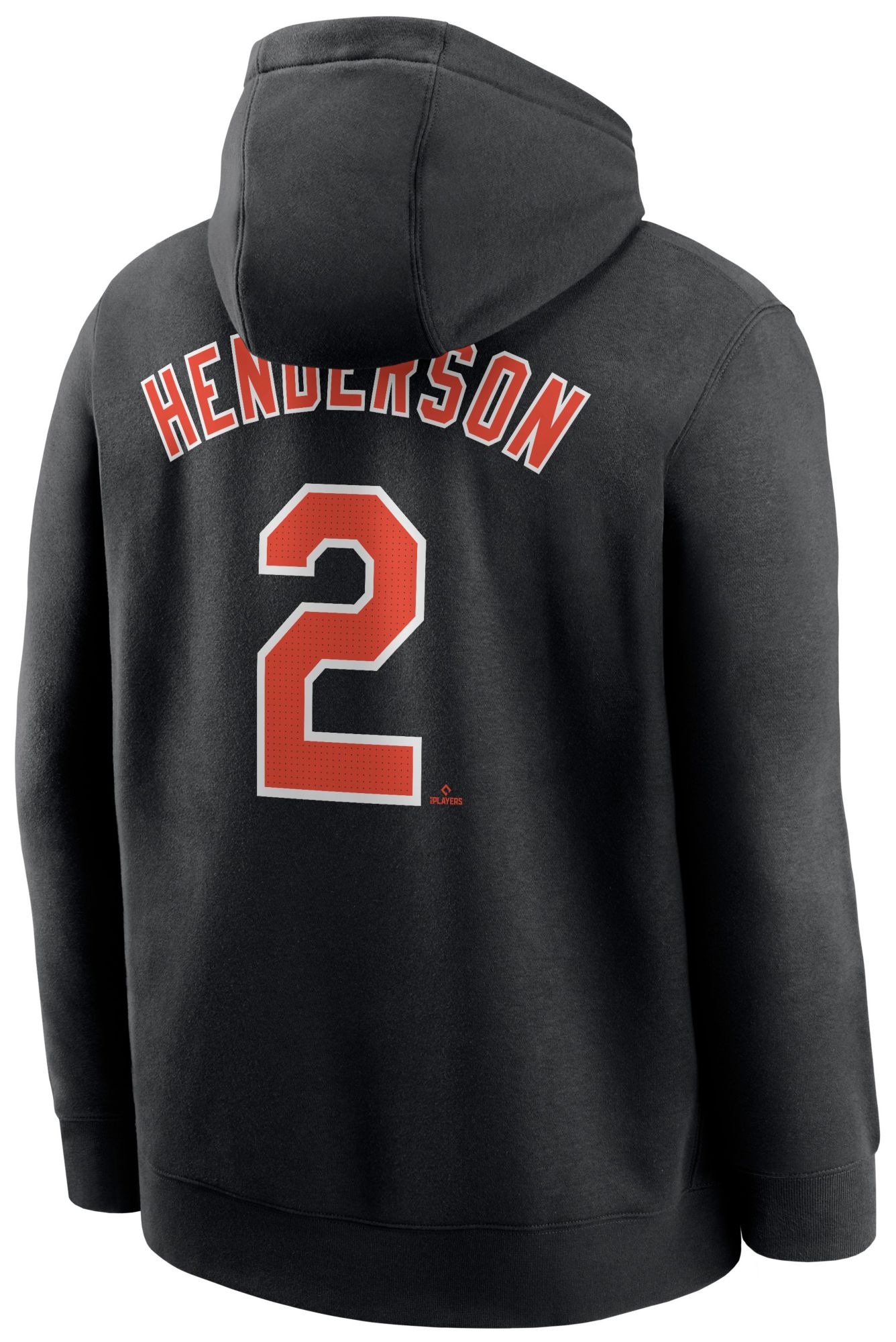 Nike Men's Baltimore Orioles Gunnar Henderson #2 Black Pullover Hoodie product image