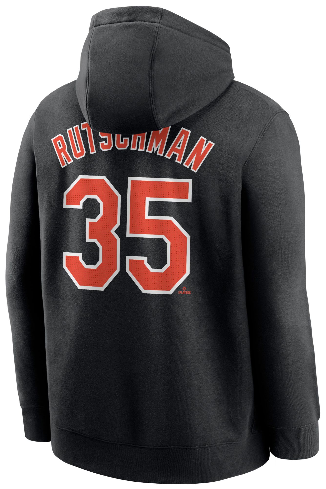 Nike Men's Baltimore Orioles Adley Rutschman #35 Black Pullover Hoodie product image