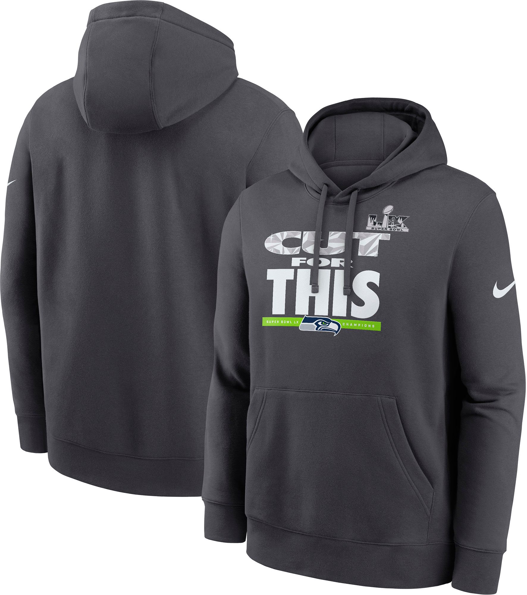 Nike Men's 2025-26 Super Bowl LX Champions Seattle Seahawks Parade Hoodie product image