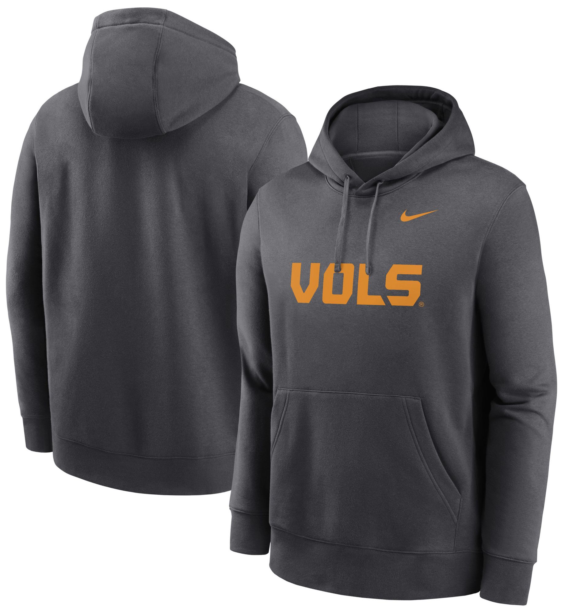 Nike Men's Tennessee Volunteers Anthracite Club Alternate Logo Pullover Hoodie product image