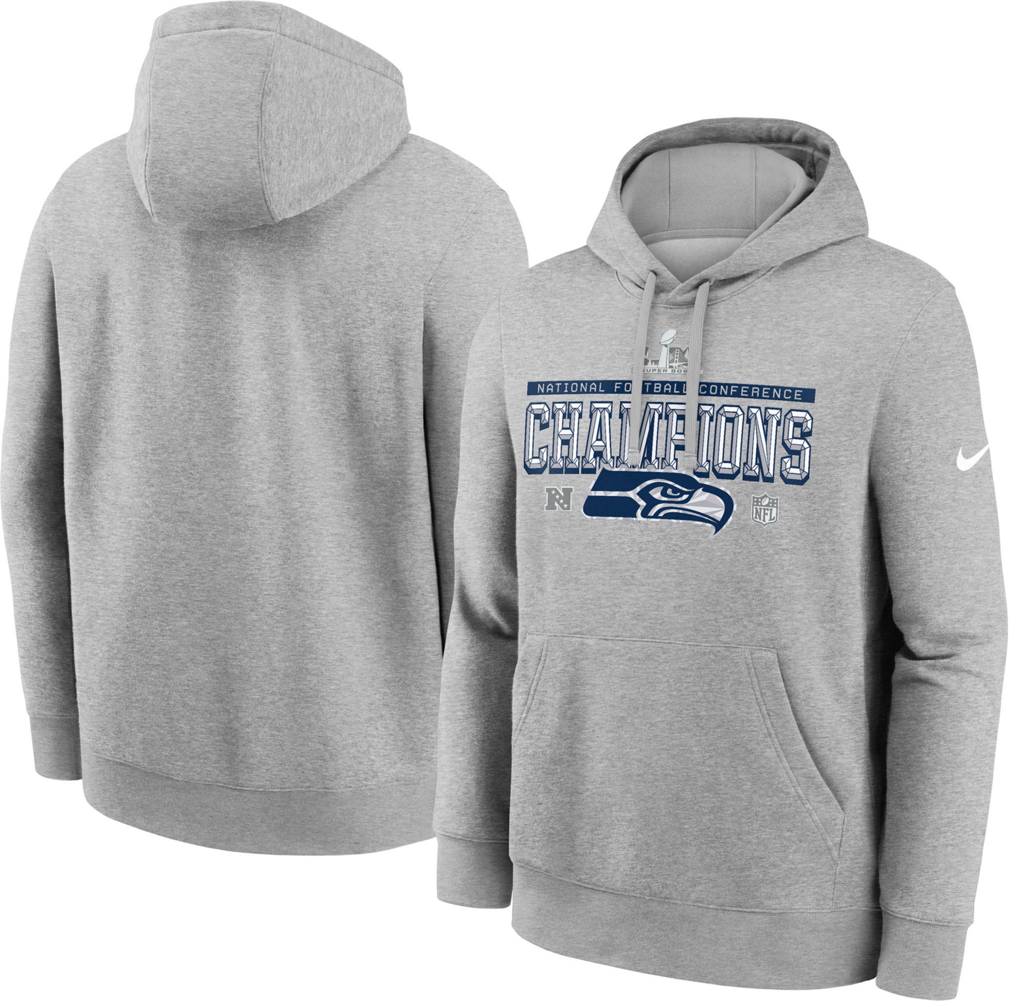 Nike Men's 2025-26 NFC Champions Seattle Seahawks Locker Room Hoodie product image