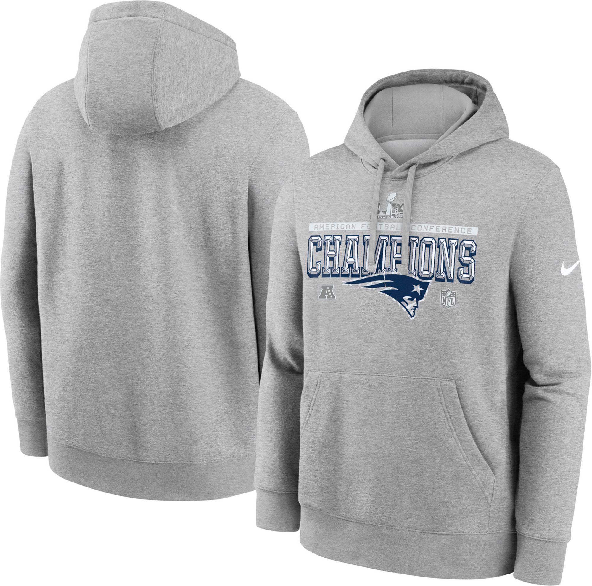 Nike Men's 2025-26 AFC Champions New England Patriots Locker Room Hoodie product image
