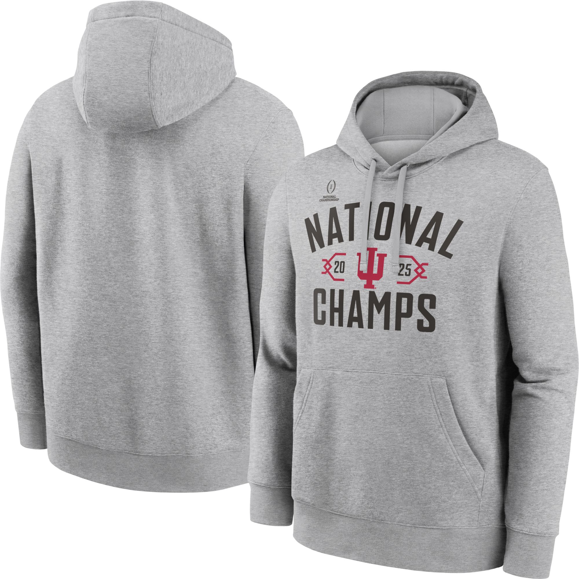 Nike Adult Indiana Hoosiers First Down 2025-26 CFP National Champions Hoodie product image