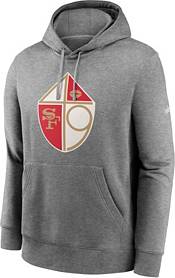 Nike Men's San Francisco 49ers Historic Club Grey Hoodie product image
