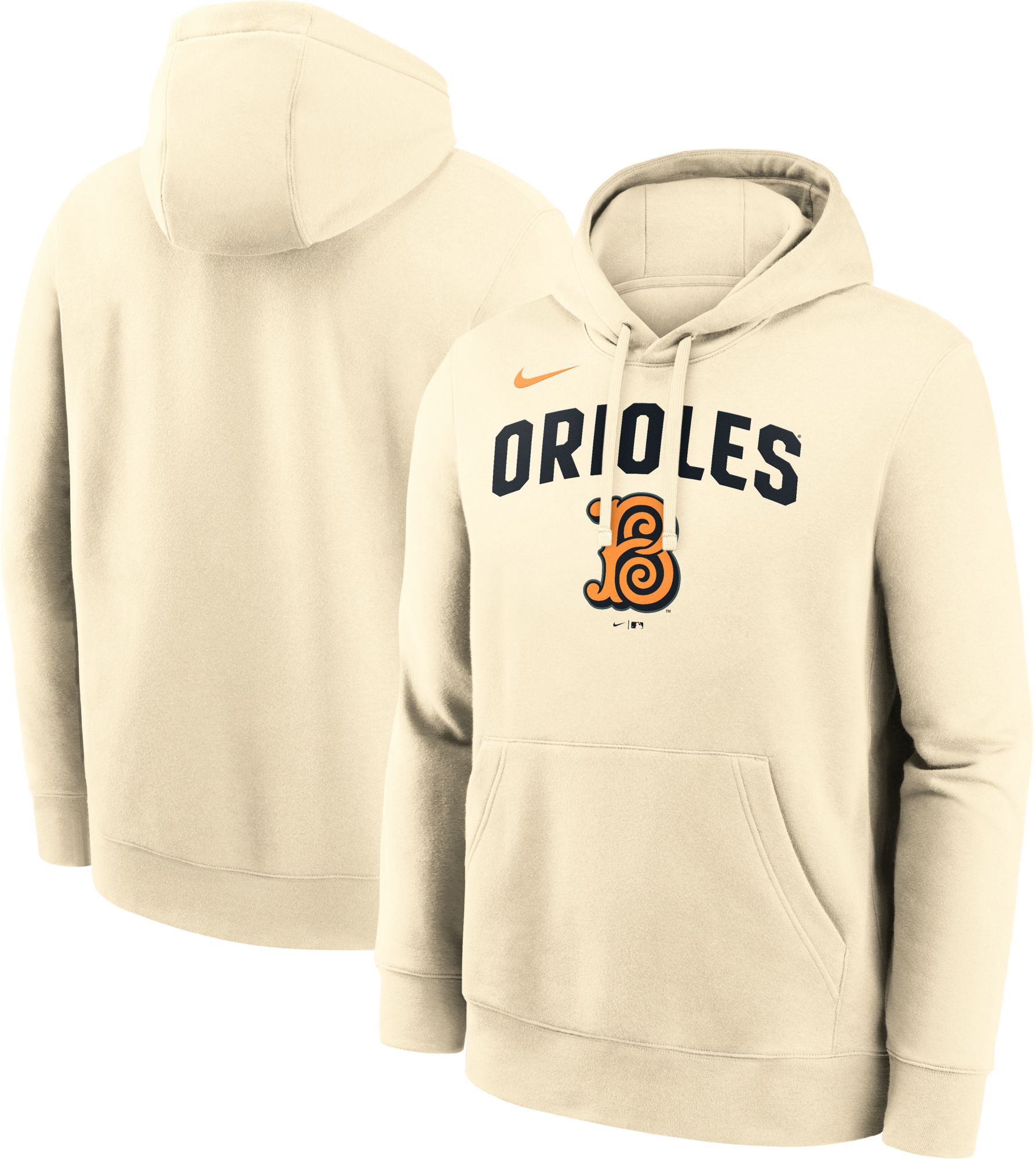 Nike Men's Baltimore Orioles 2026 City Connect Wordmark Club Hoodie product image