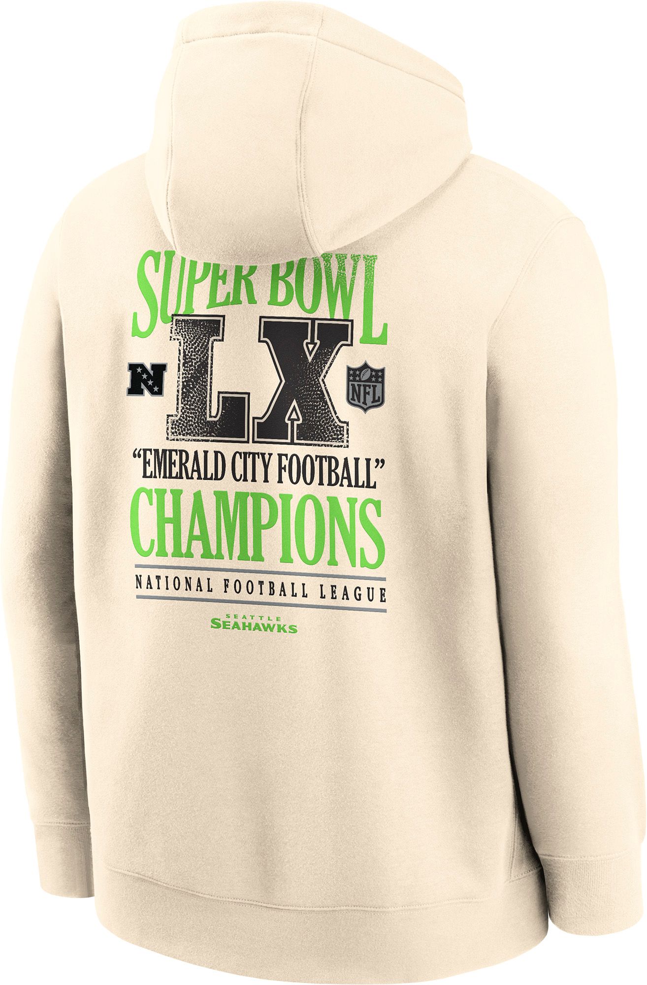 Nike Men's 2025-26 Super Bowl LX Champions Seattle Seahawks Longball Hoodie product image
