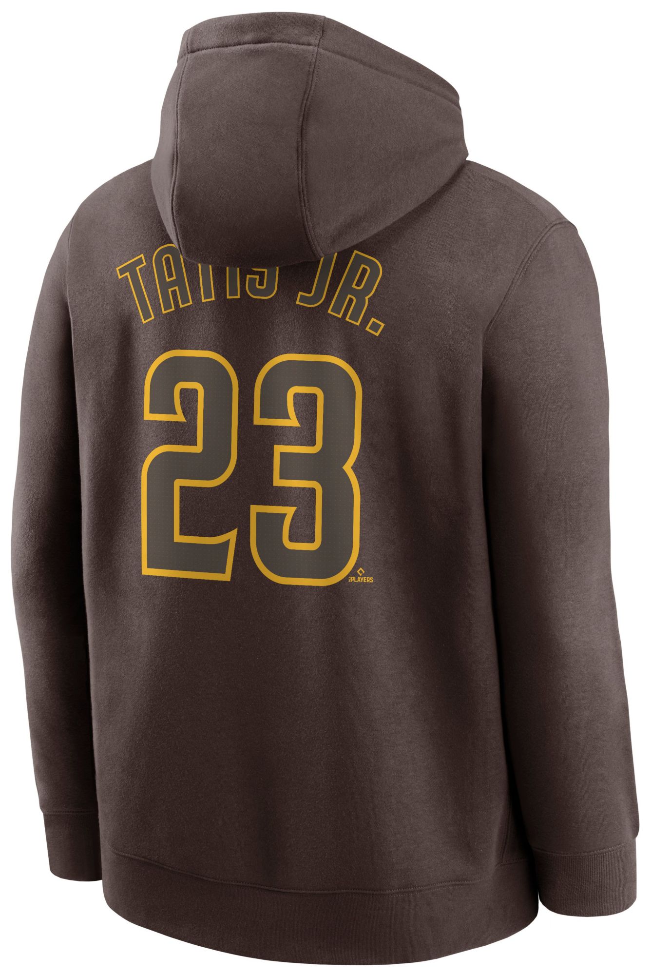 Nike Men's San Diego Padres Fernando Tatís Jr. #23 Brown Pullover Hoodie product image