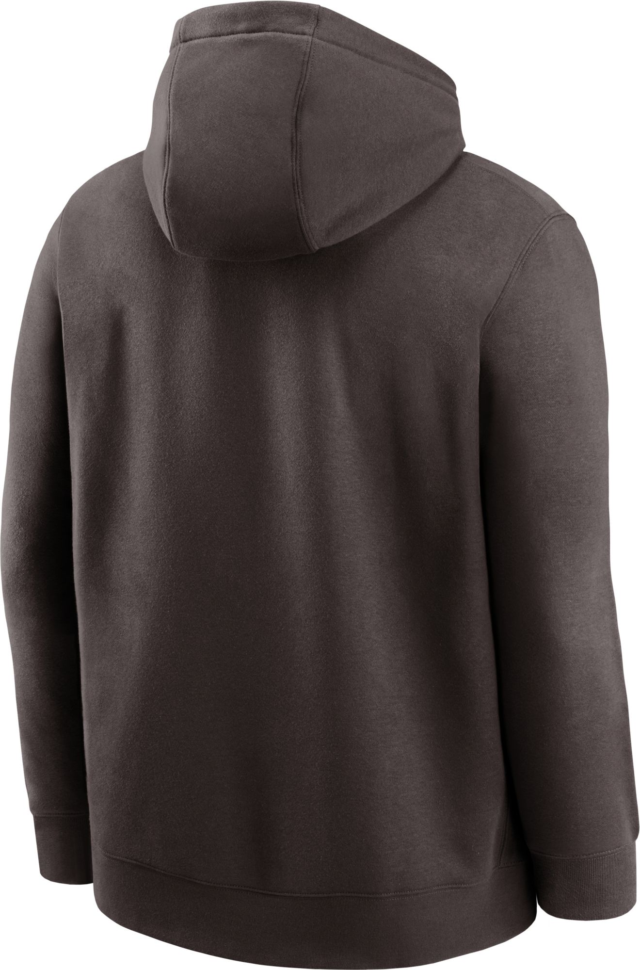 Nike Men's Cleveland Browns Impact Club Brown Hoodie product image