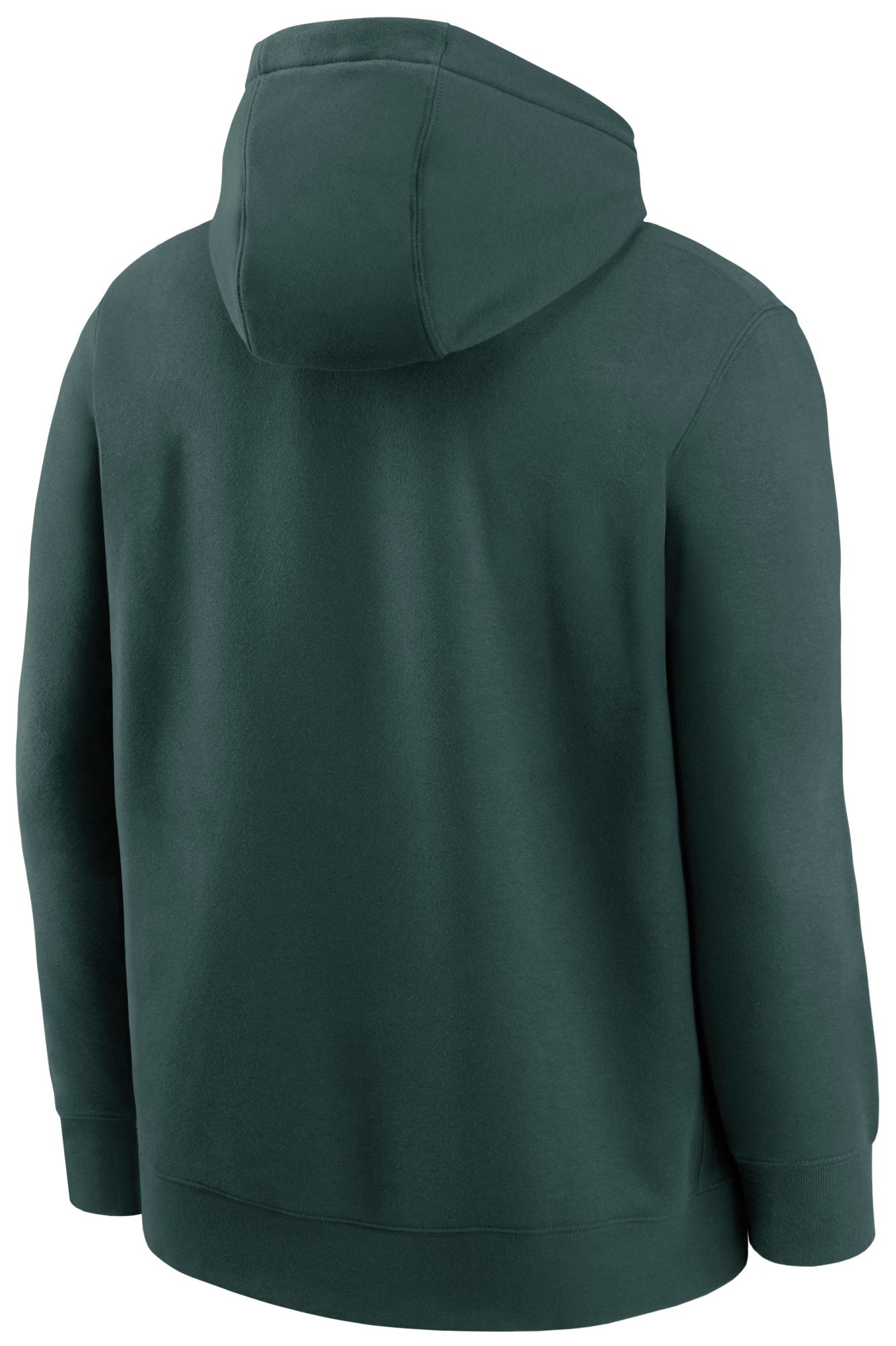 Nike Men's Michigan State Spartans Pro Green Club Fleece Tackle Twill Hoodie product image